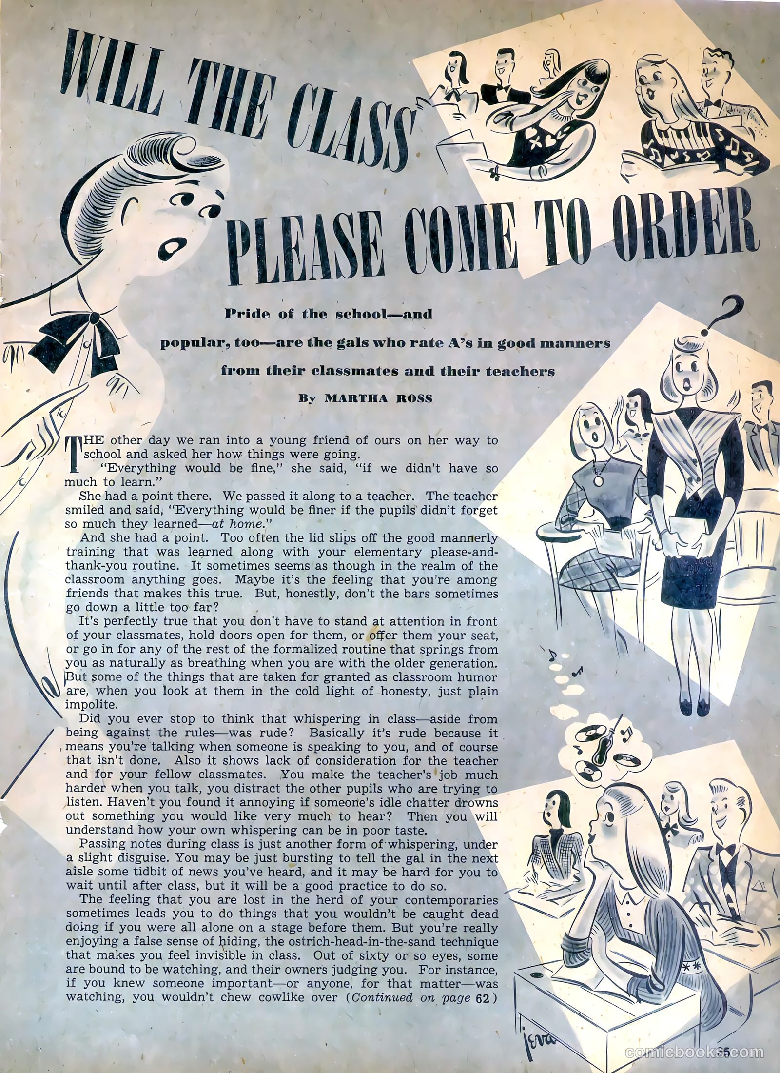 Calling All Girls #57 — page 35 of 68