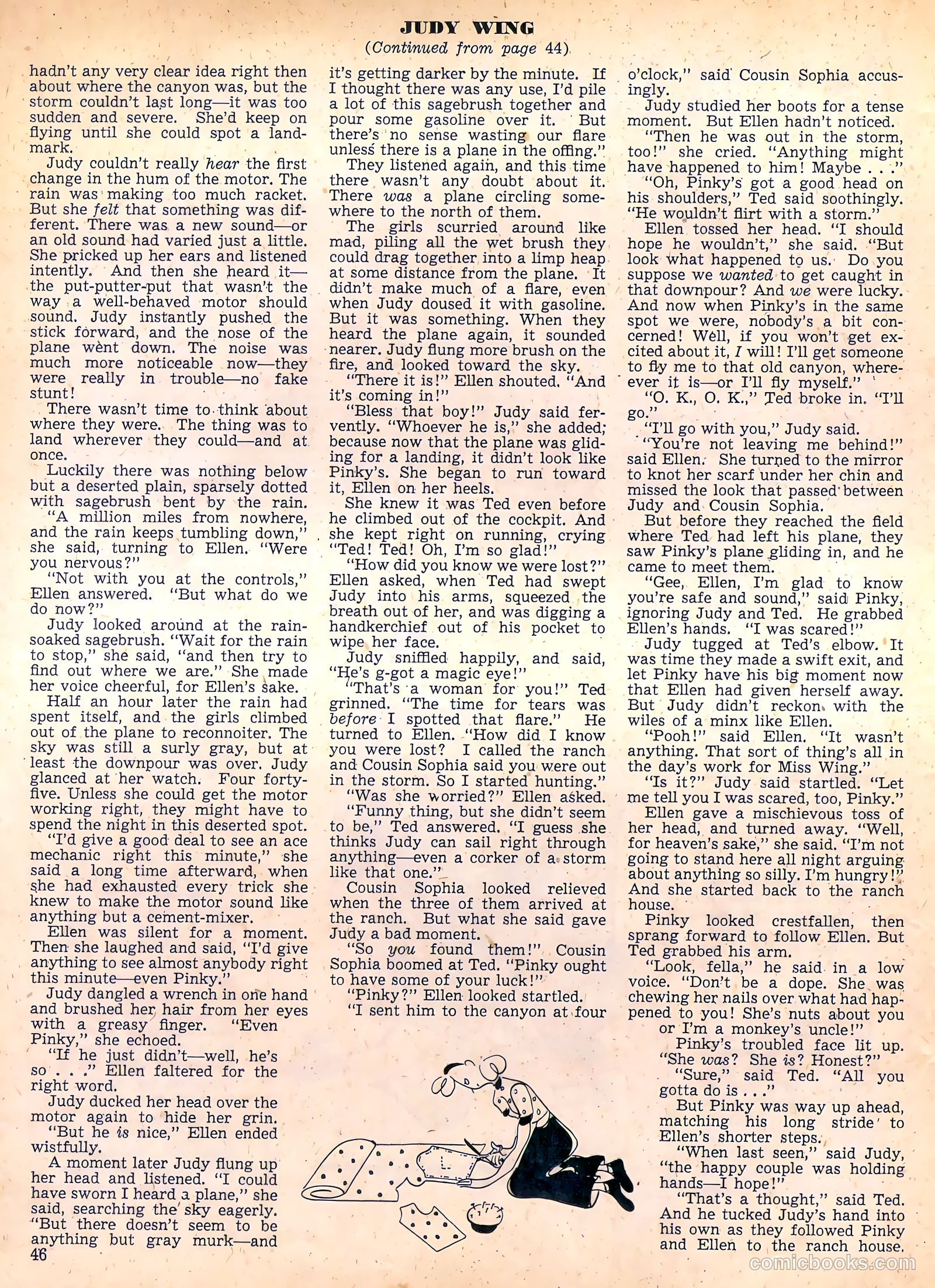 Calling All Girls #57 — page 46 of 68