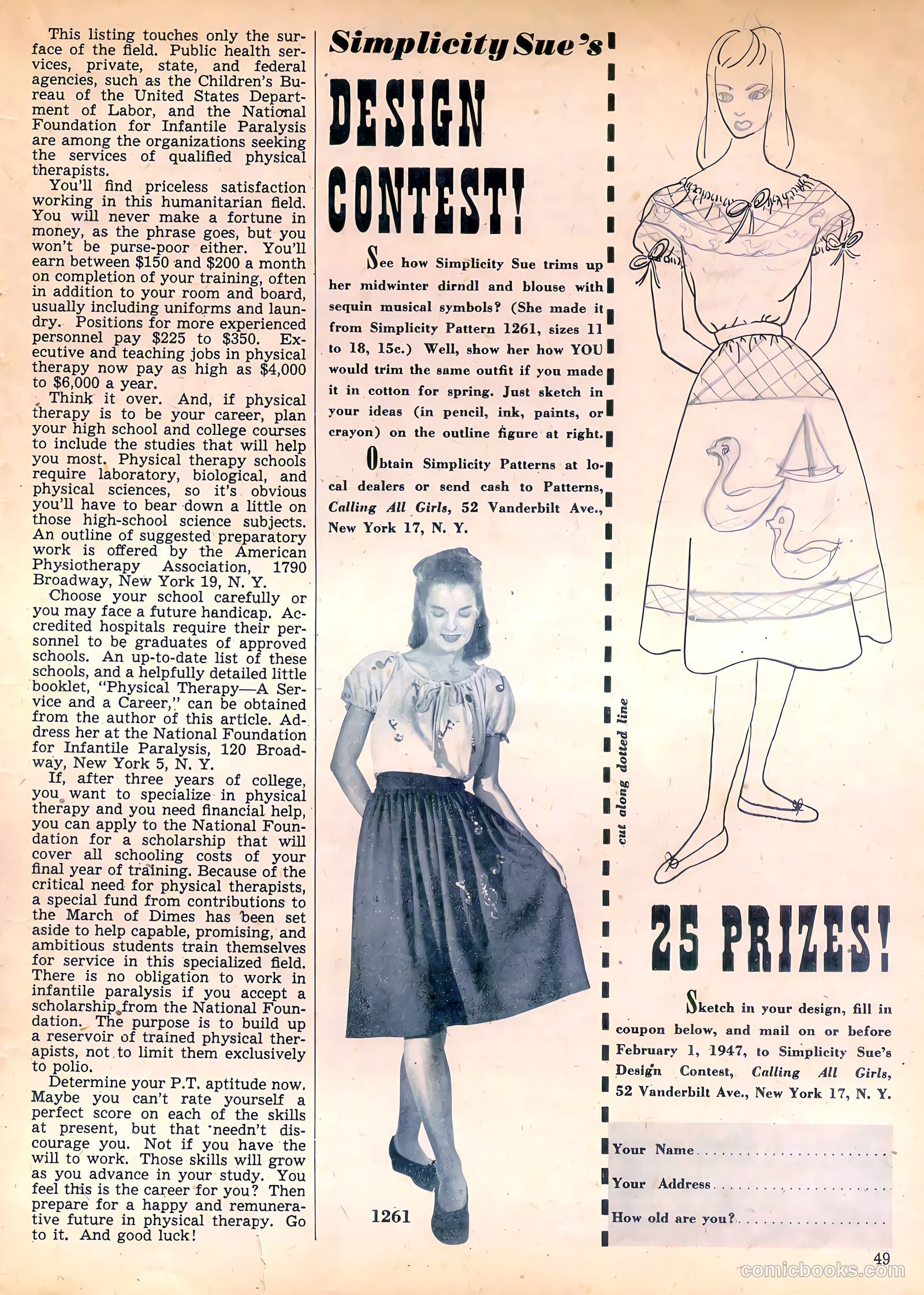 Calling All Girls #57 — page 49 of 68