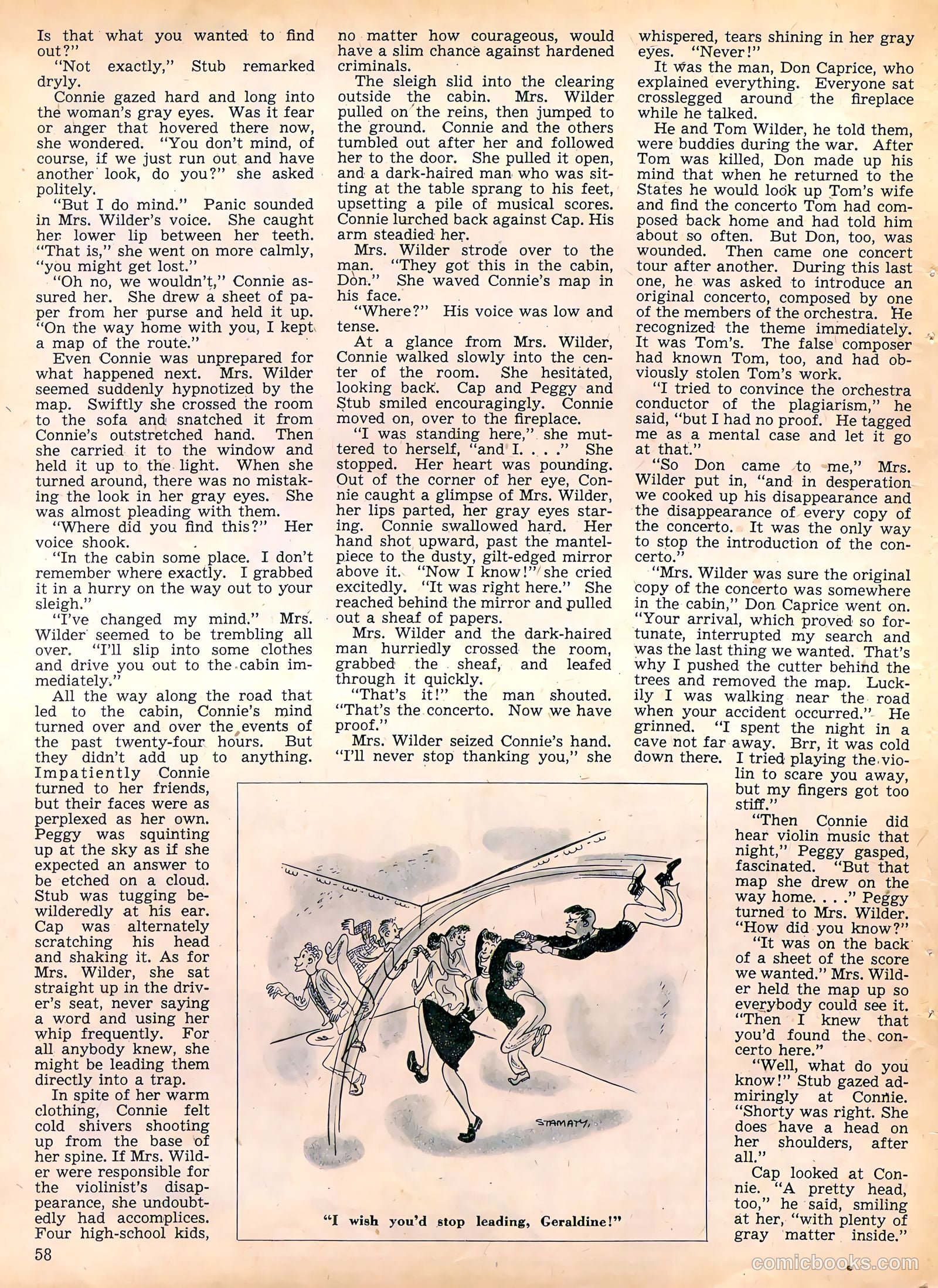 Calling All Girls #57 — page 58 of 68