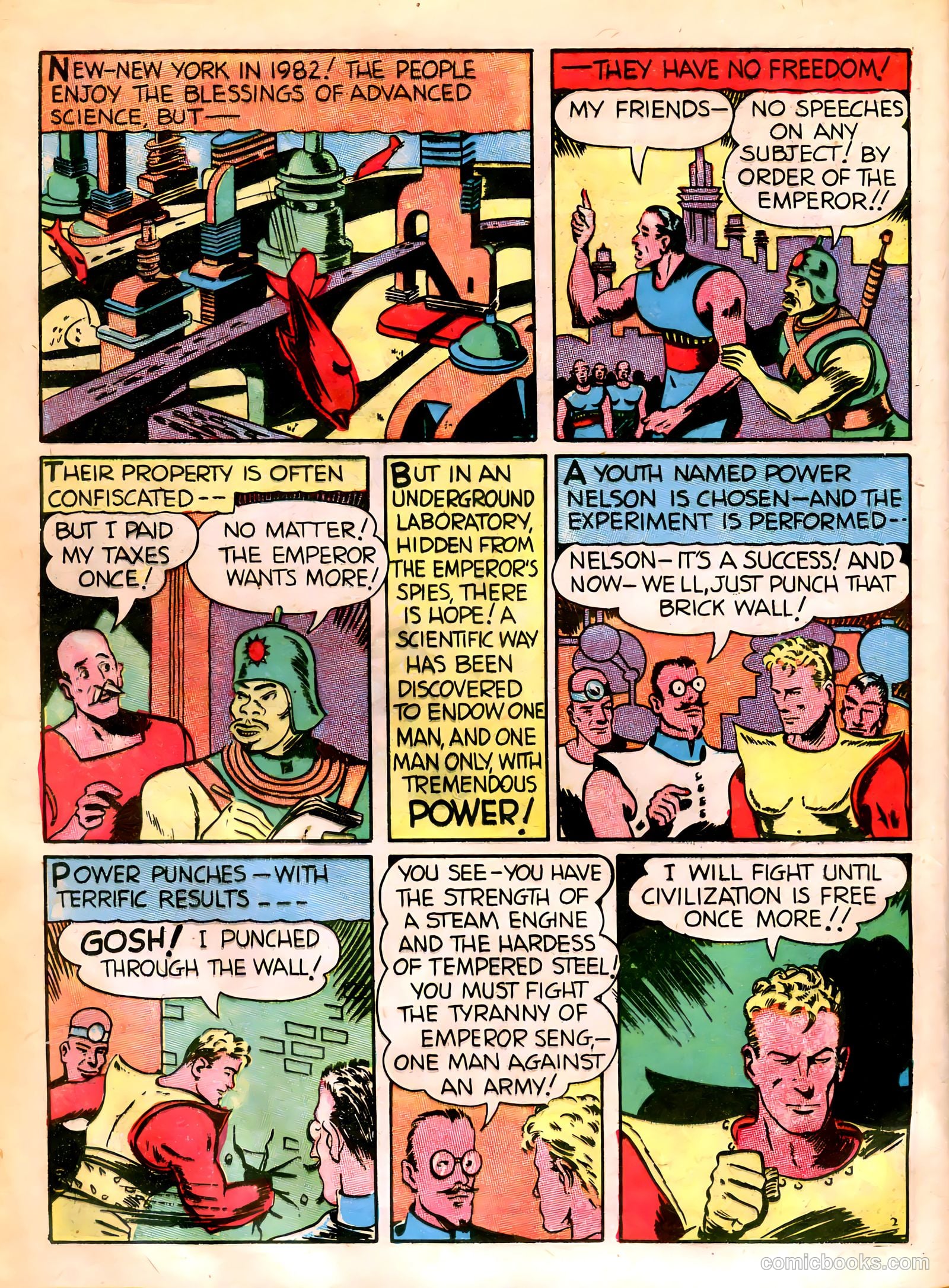 Prize Comics #1 — page 5 of 65