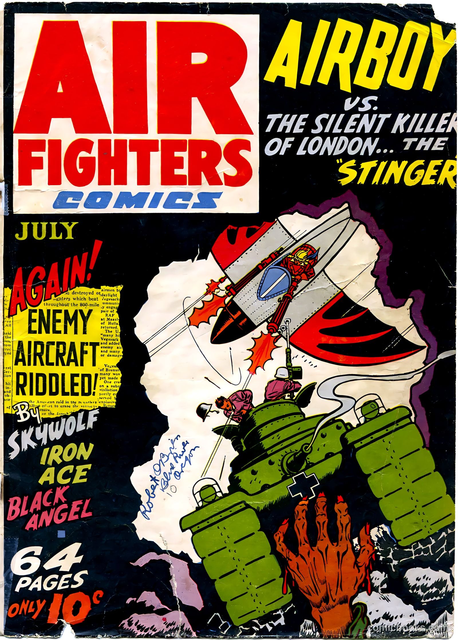 Air Fighters Comics #10 — page 1 of 68
