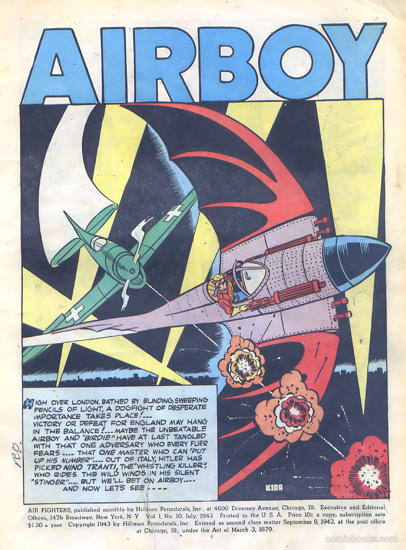 Air Fighters Comics #10 — page 3 of 68