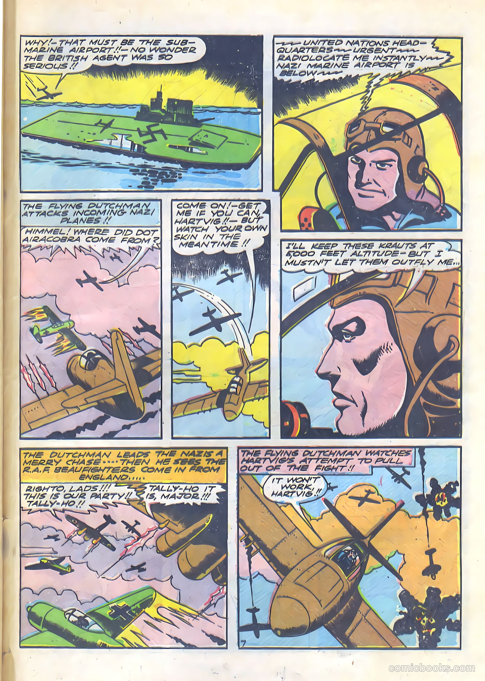 Air Fighters Comics #10 — page 65 of 68