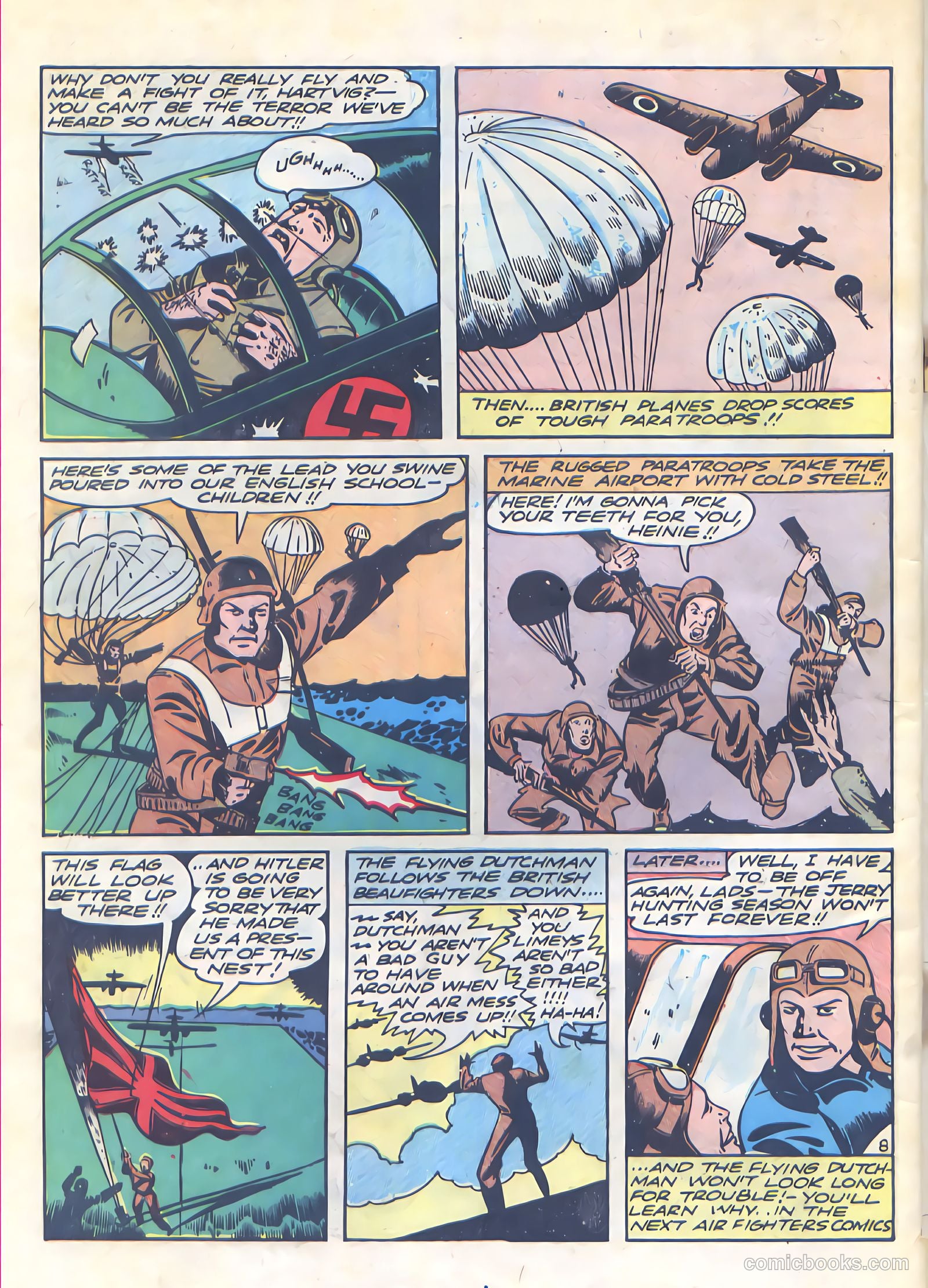 Air Fighters Comics #10 — page 66 of 68