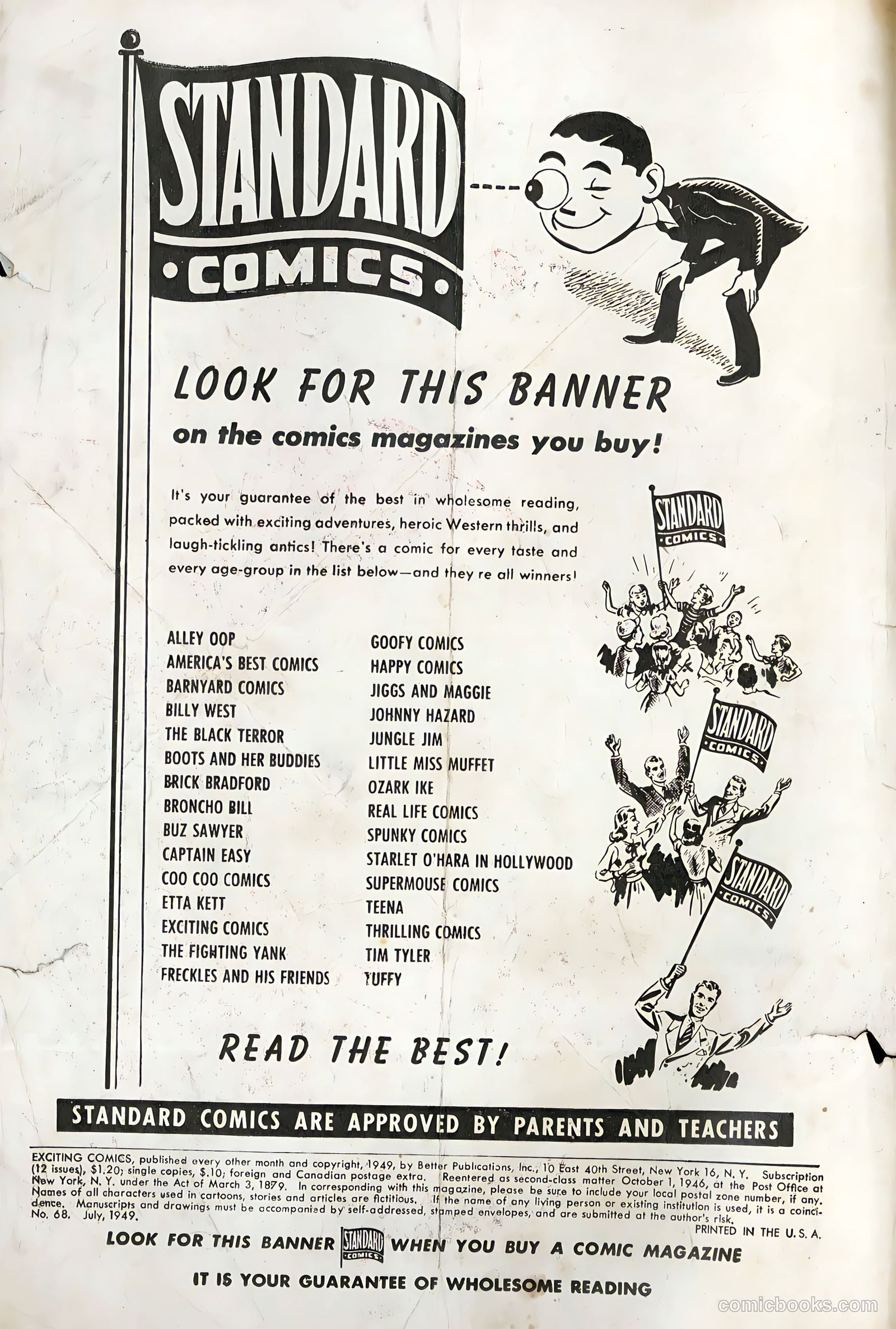 Exciting Comics #68 — page 2 of 36