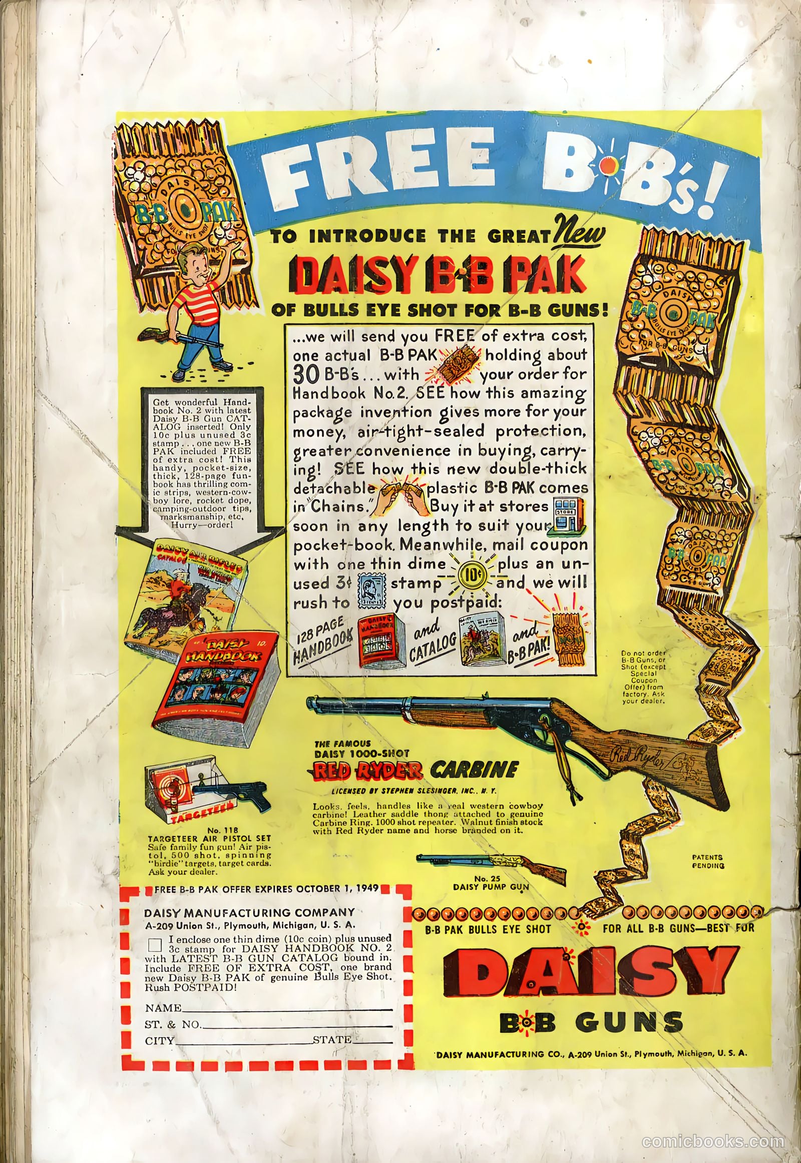 Exciting Comics #68 — page 36 of 36