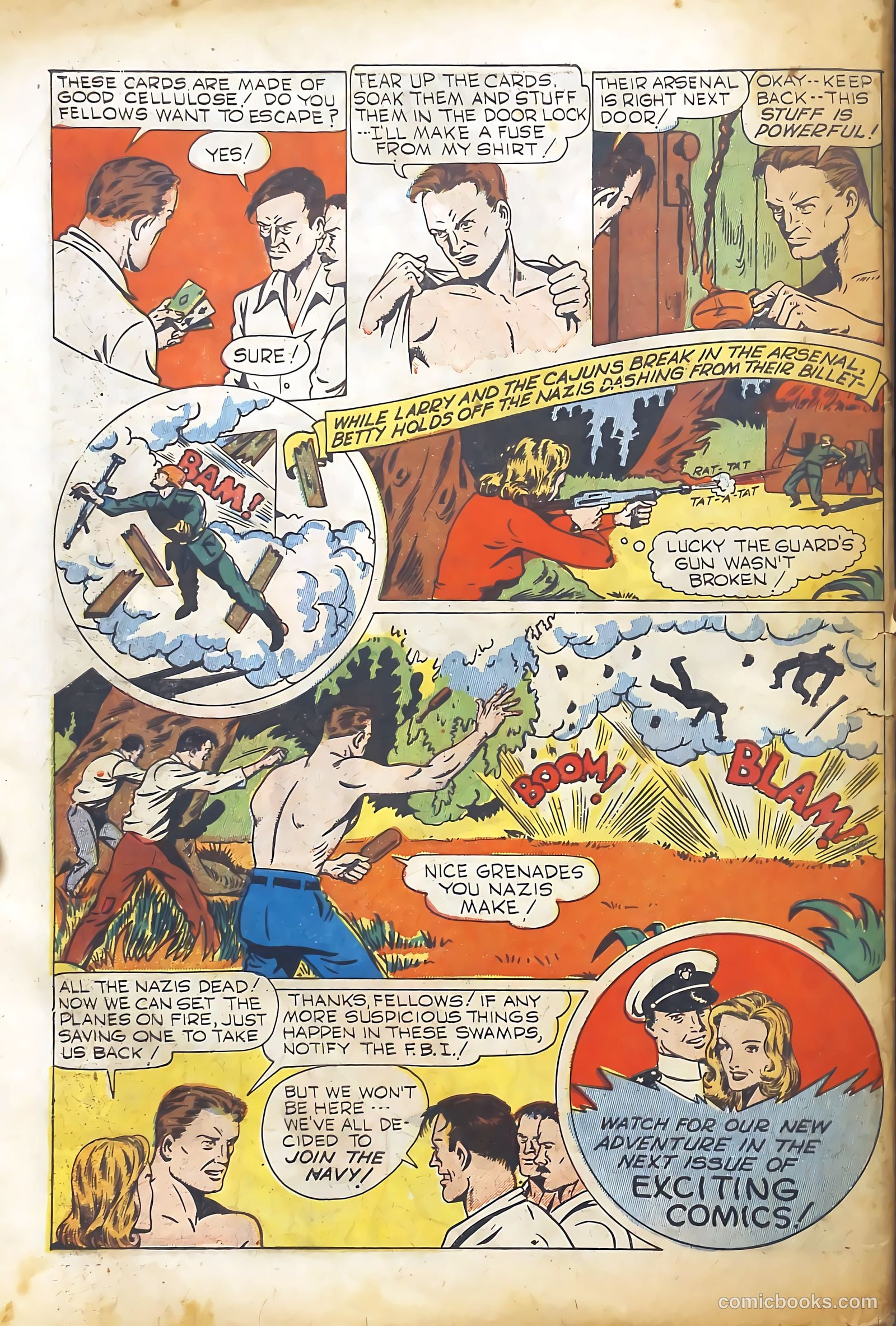 Exciting Comics #26 — page 66 of 68