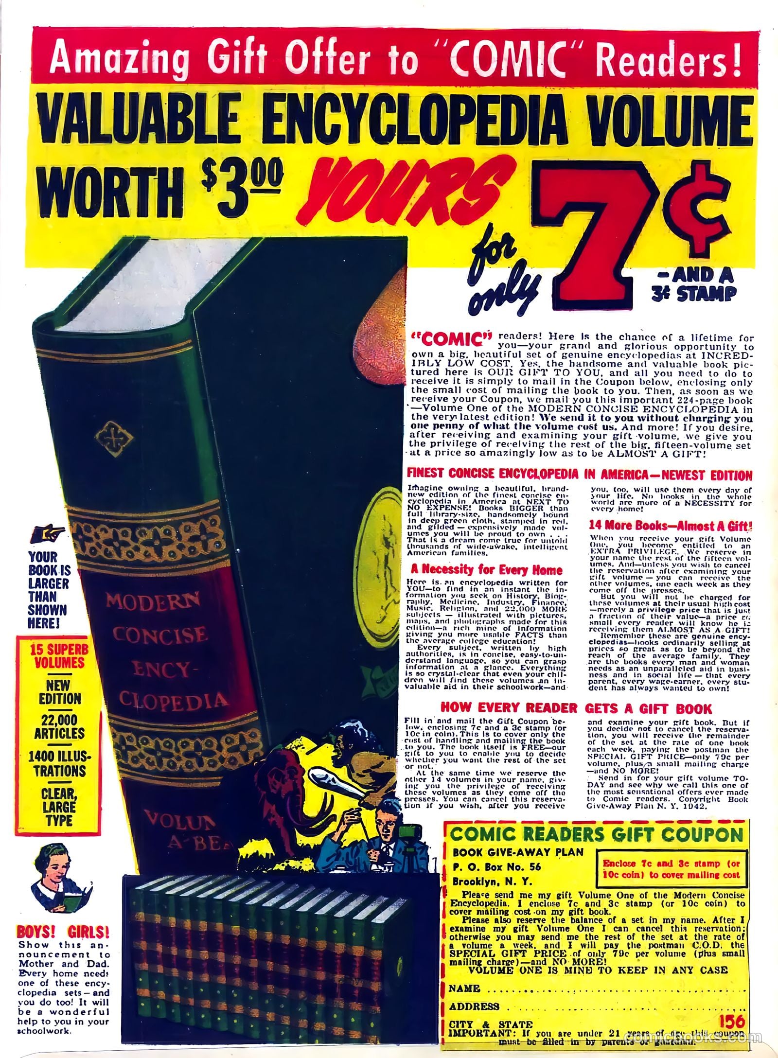 Exciting Comics #26 — page 68 of 68
