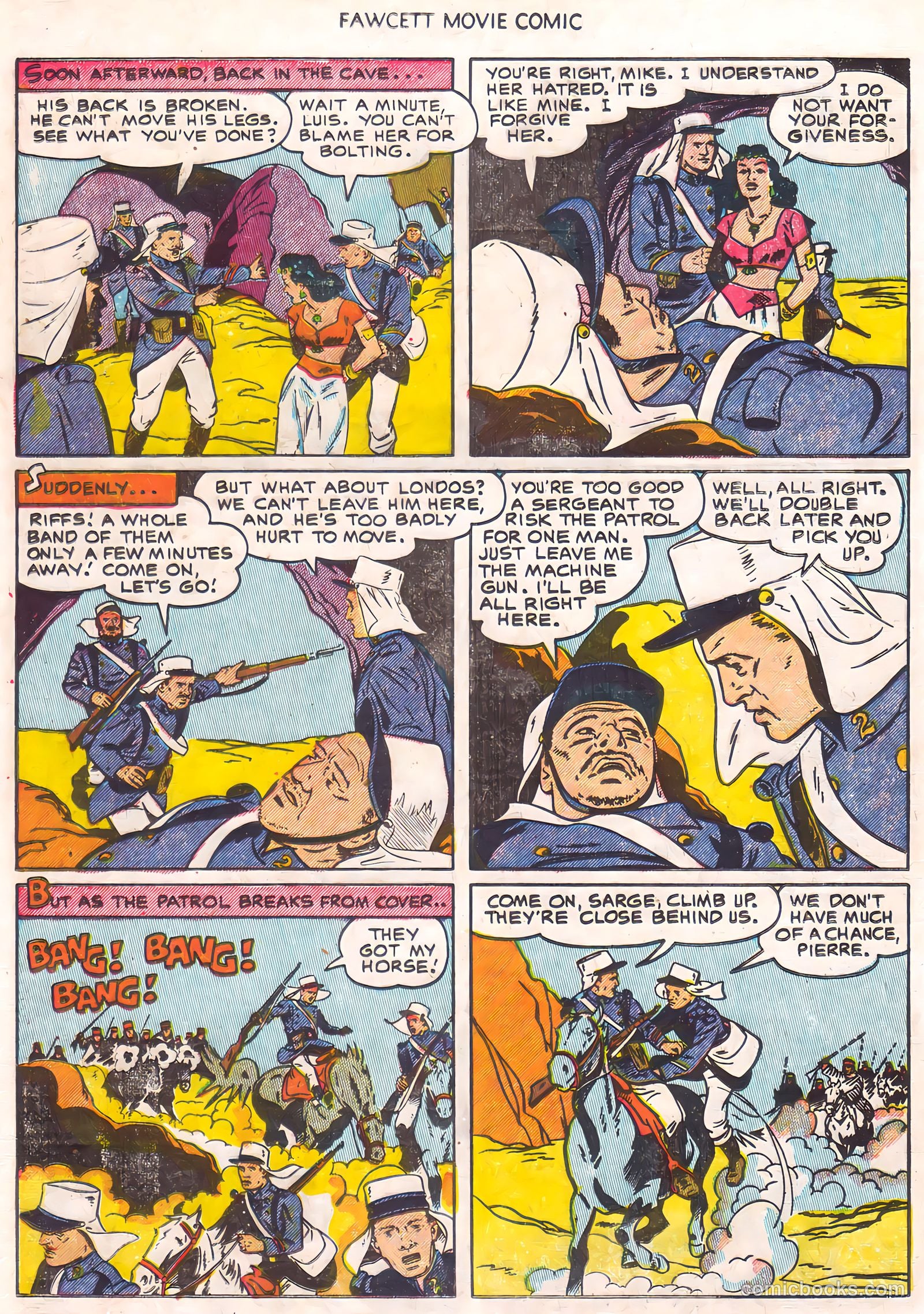 Fawcett Movie Comic #16 — page 20 of 36