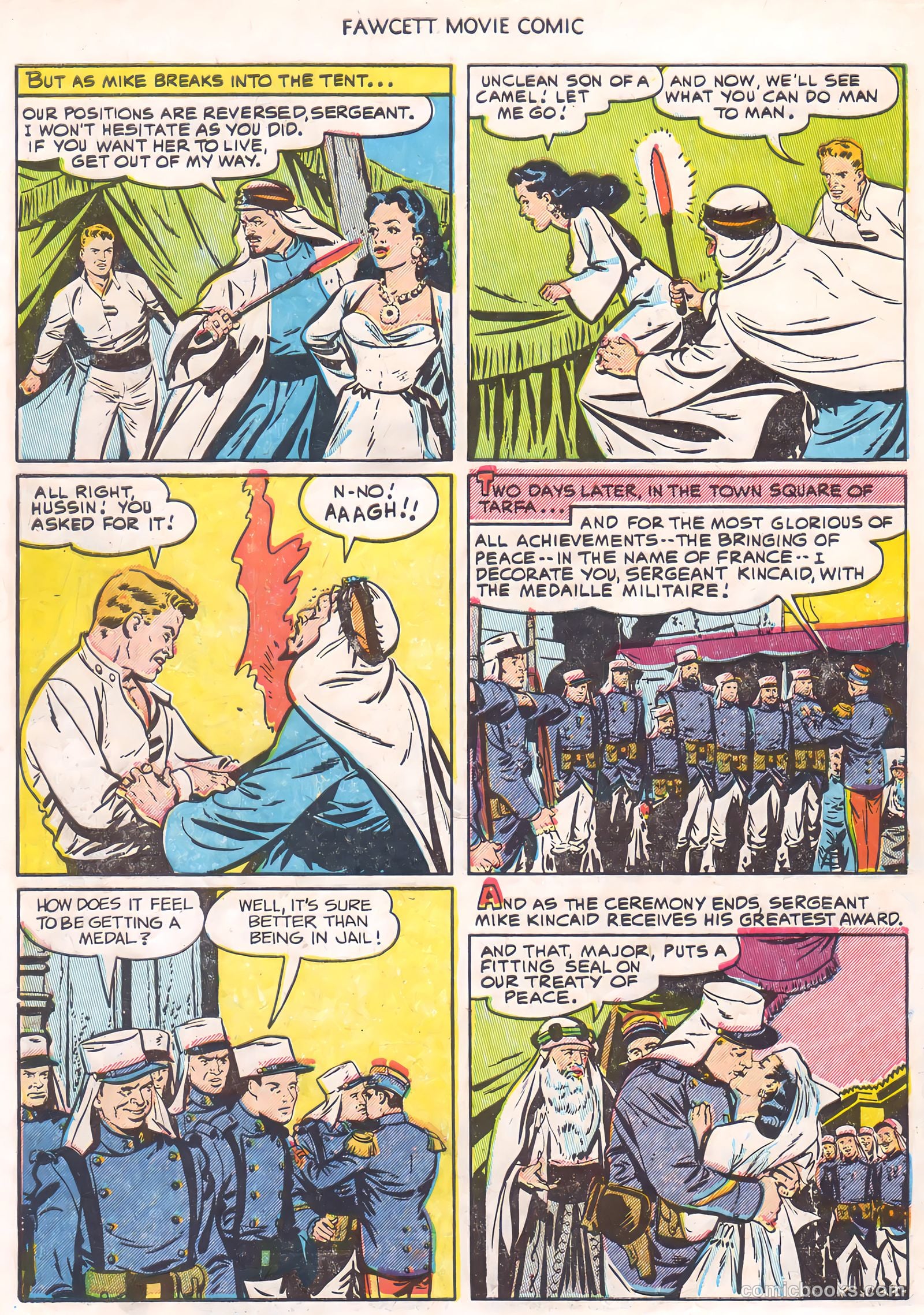 Fawcett Movie Comic #16 — page 34 of 36