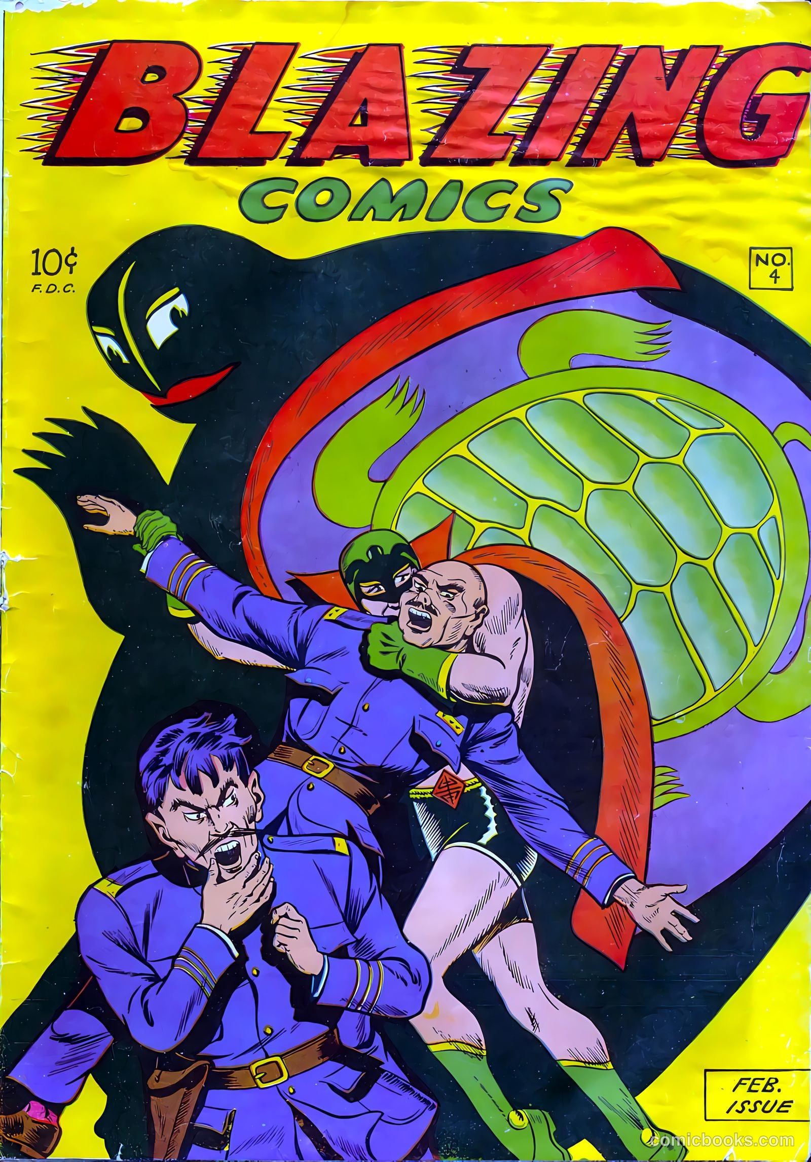 Blazing Comics #4 — page 1 of 52