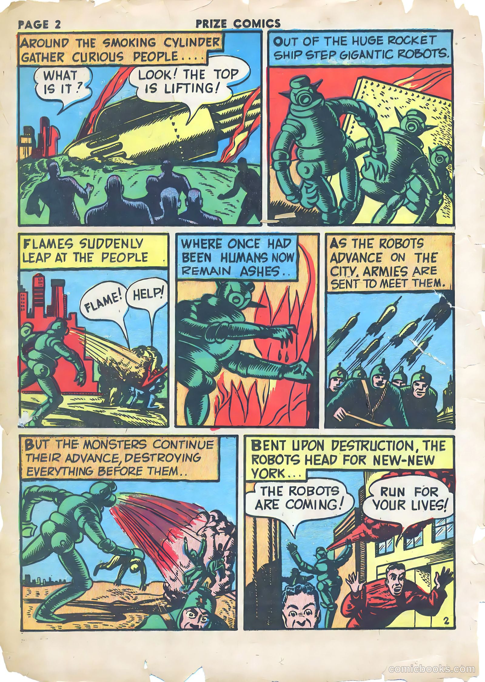 Prize Comics #6 — page 3 of 65