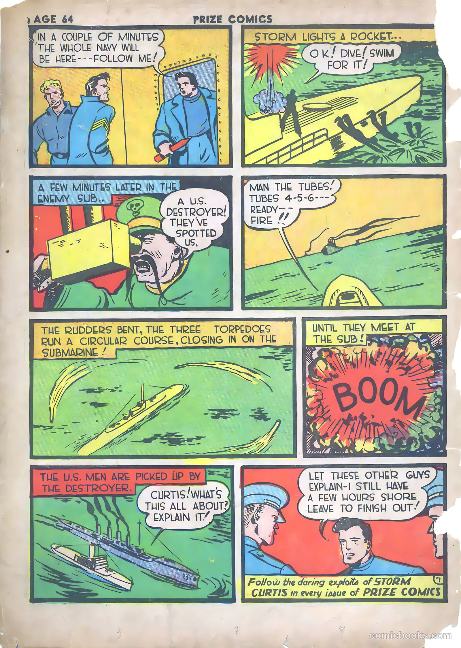 Prize Comics #6 — page 64 of 65