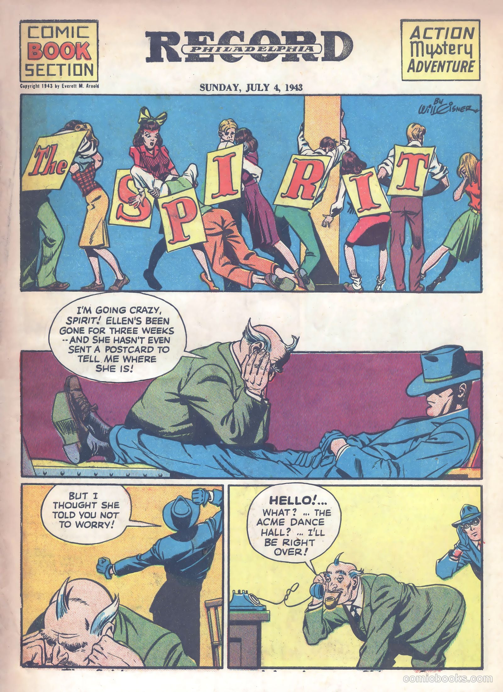 The Spirit #162 — page 1 of 16