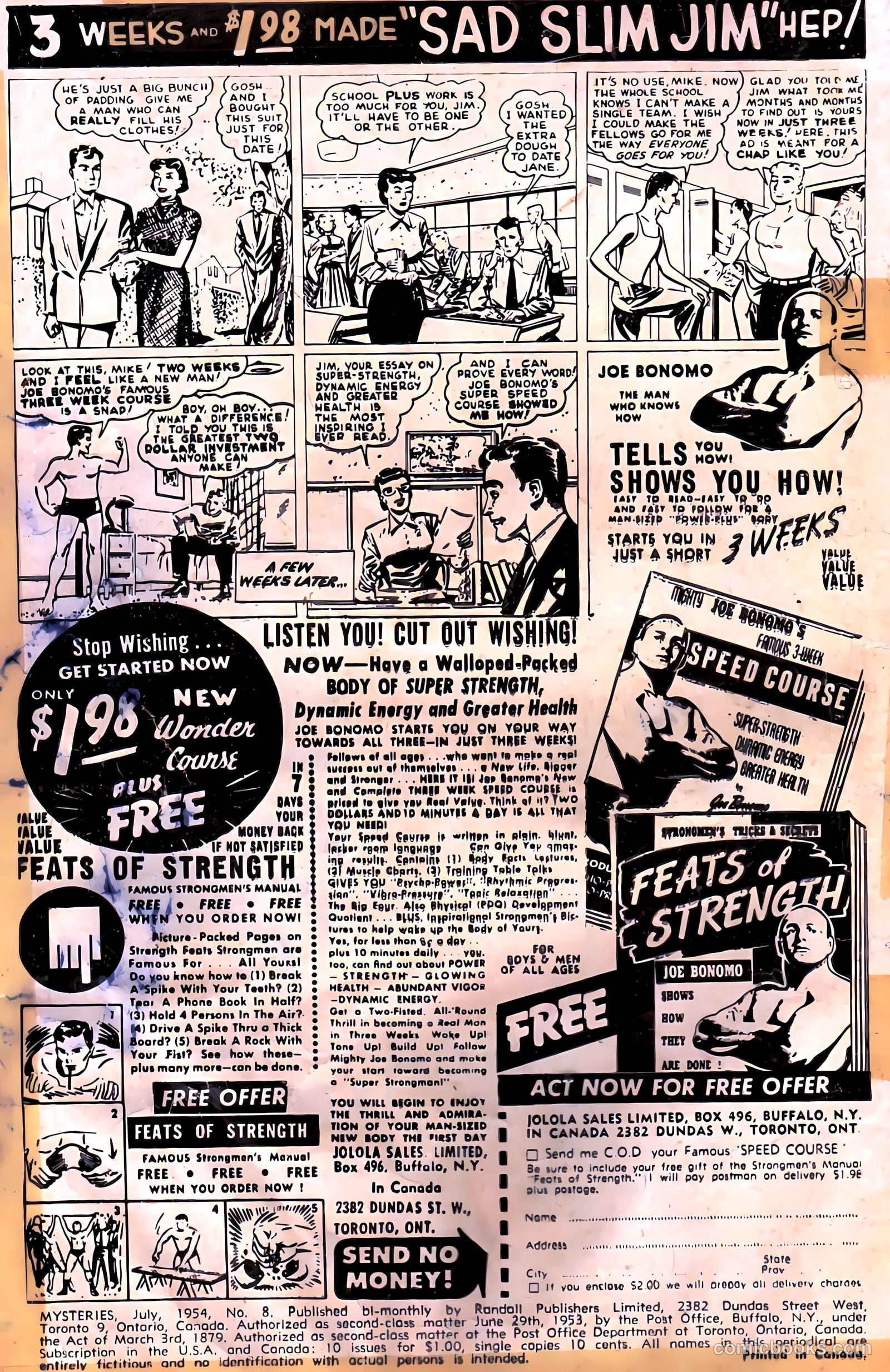 Mysteries Weird and Strange #8 — page 2 of 36
