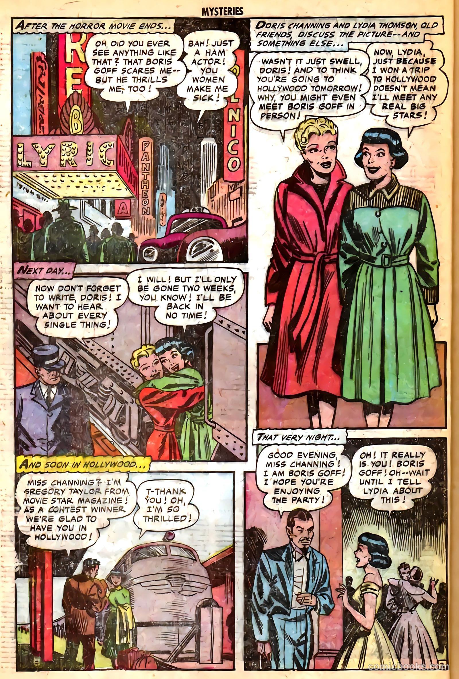 Mysteries Weird and Strange #8 — page 4 of 36