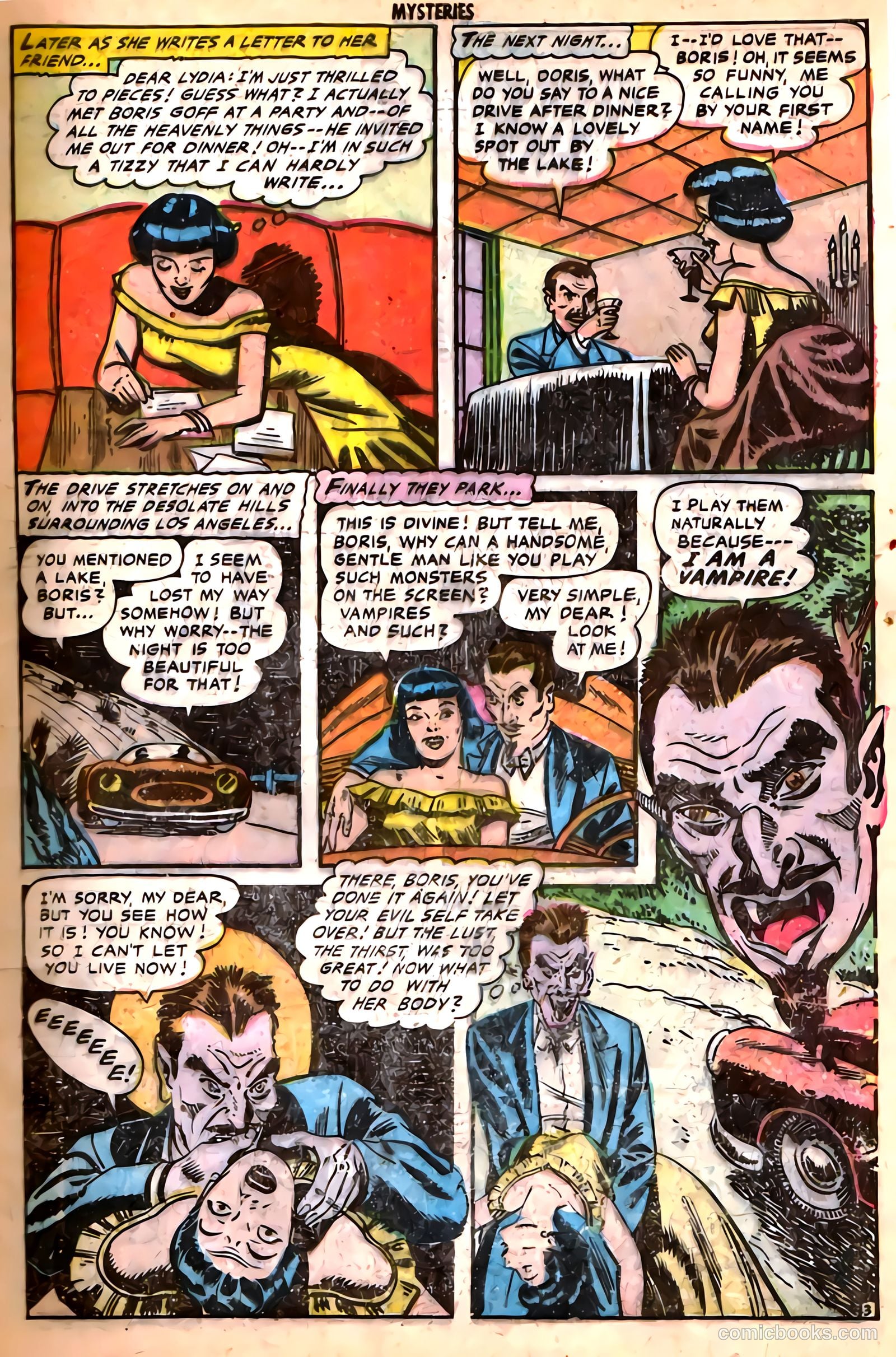 Mysteries Weird and Strange #8 — page 5 of 36