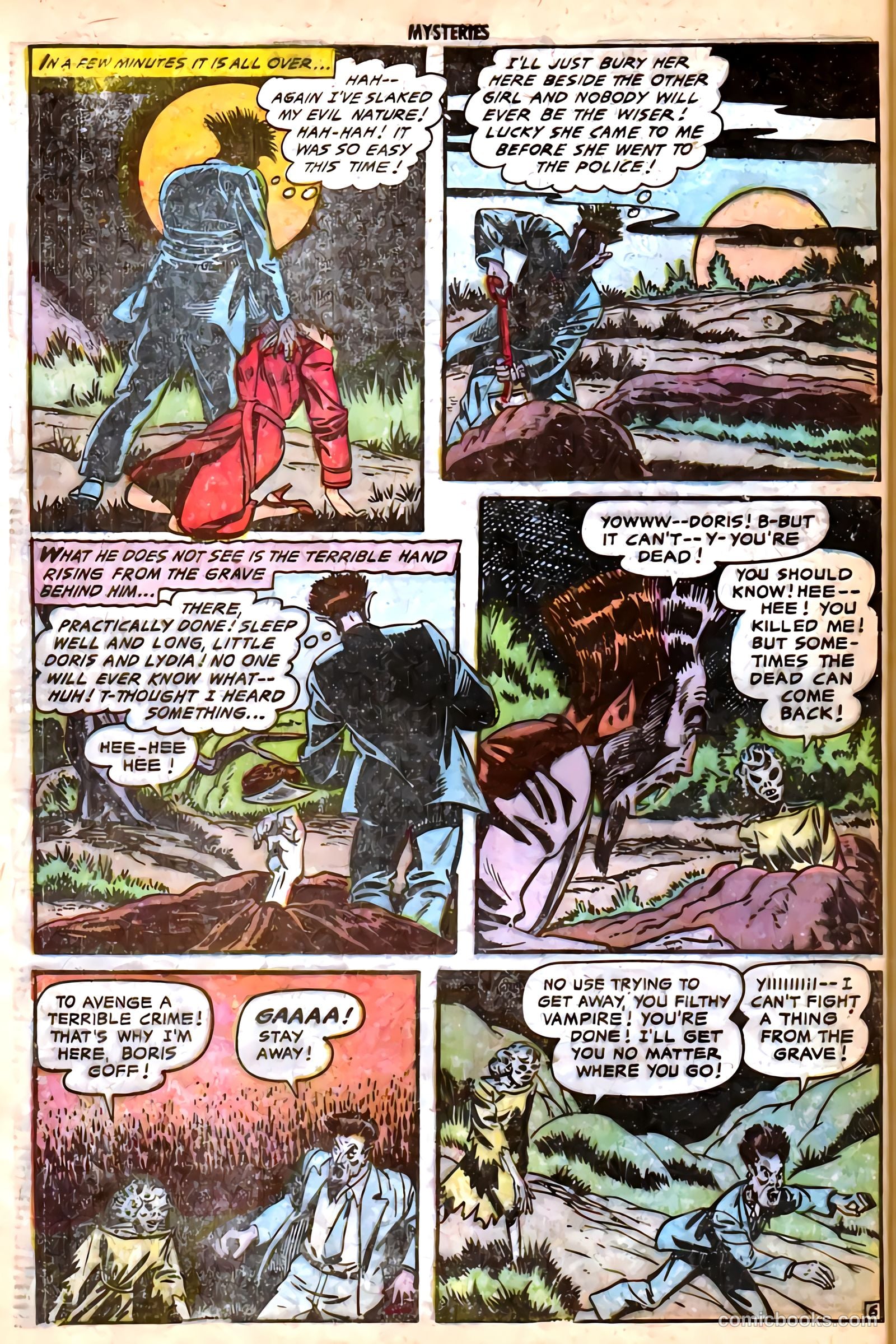 Mysteries Weird and Strange #8 — page 8 of 36