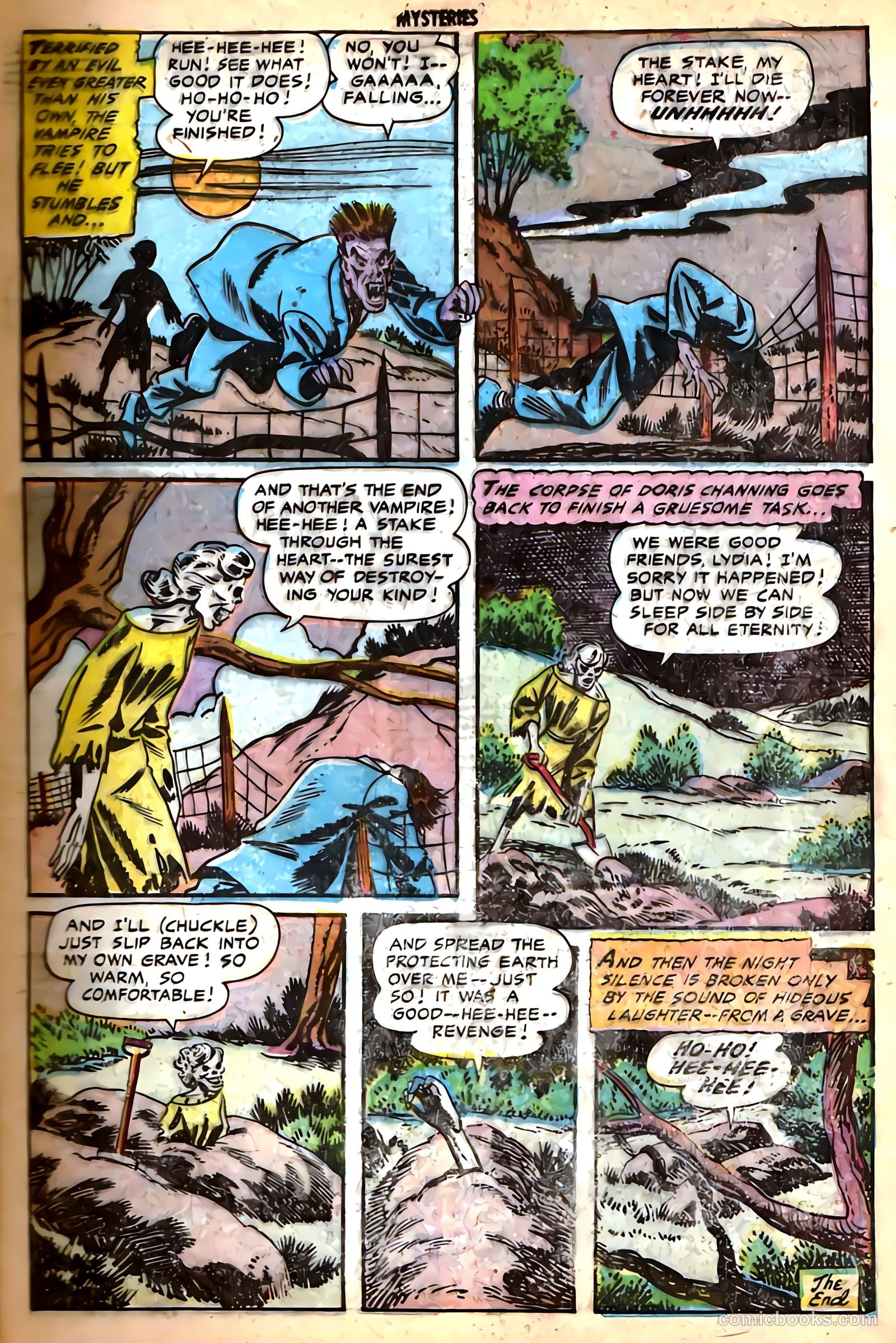 Mysteries Weird and Strange #8 — page 9 of 36