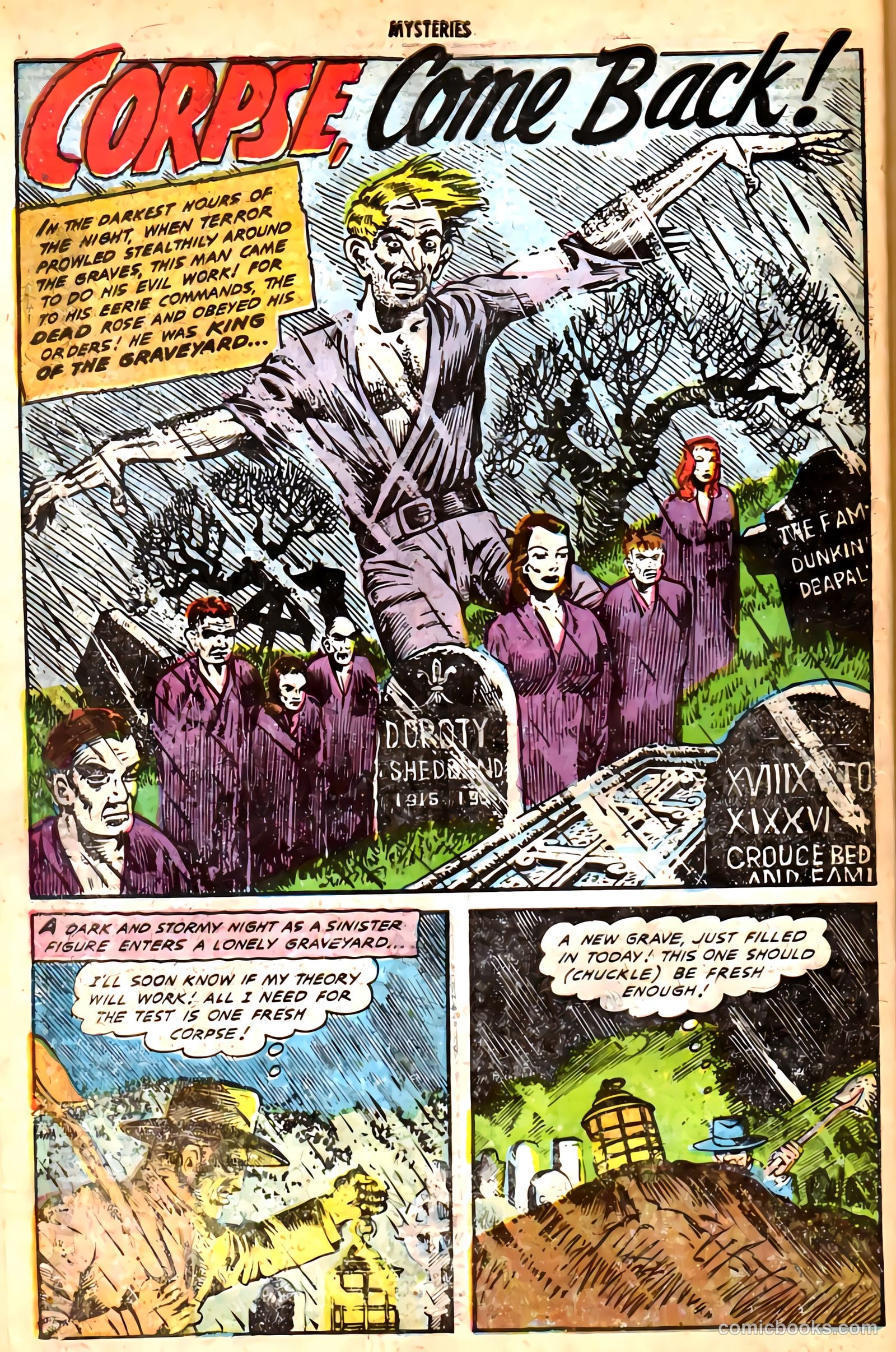 Mysteries Weird and Strange #8 — page 10 of 36