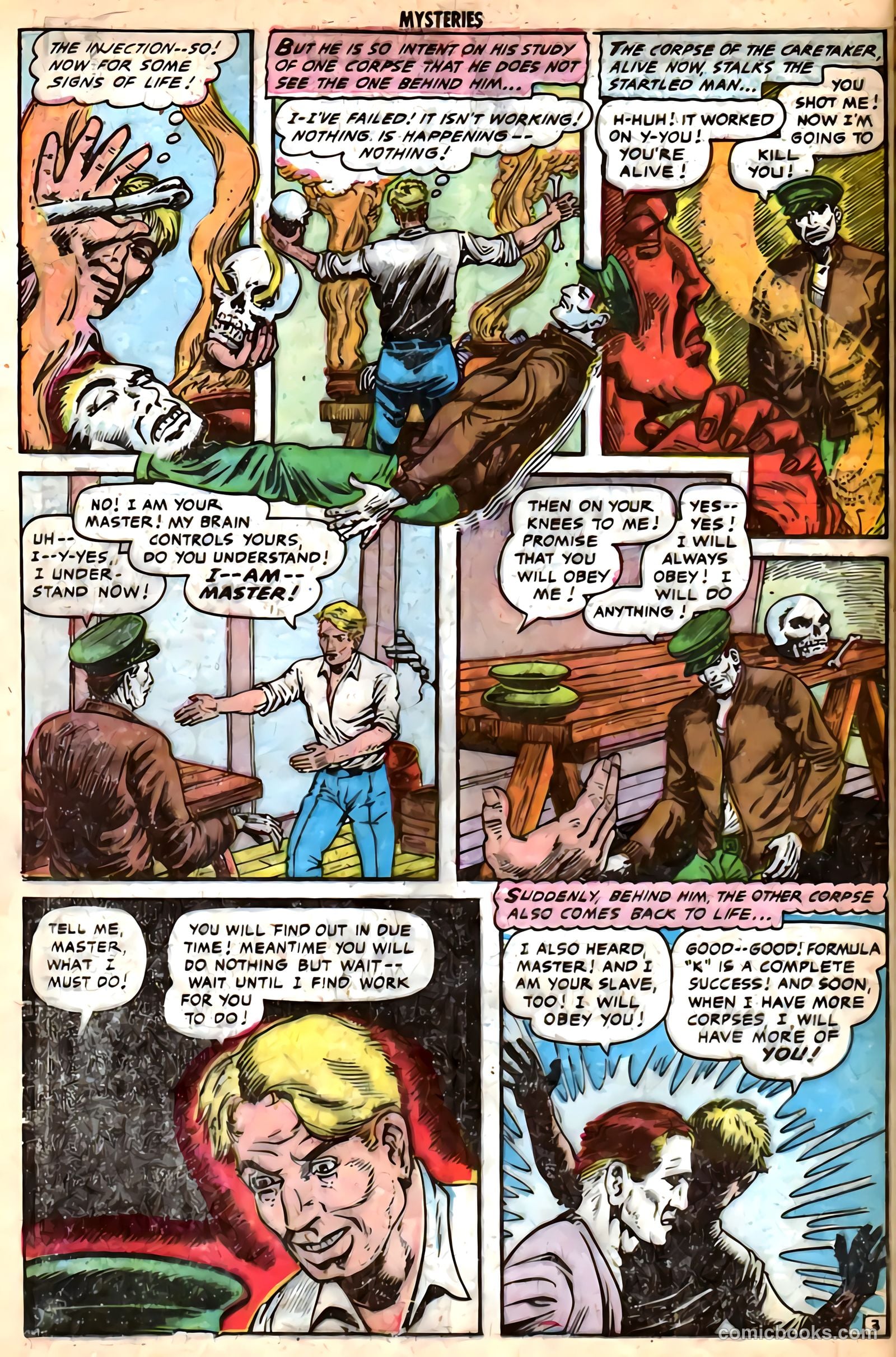 Mysteries Weird and Strange #8 — page 12 of 36