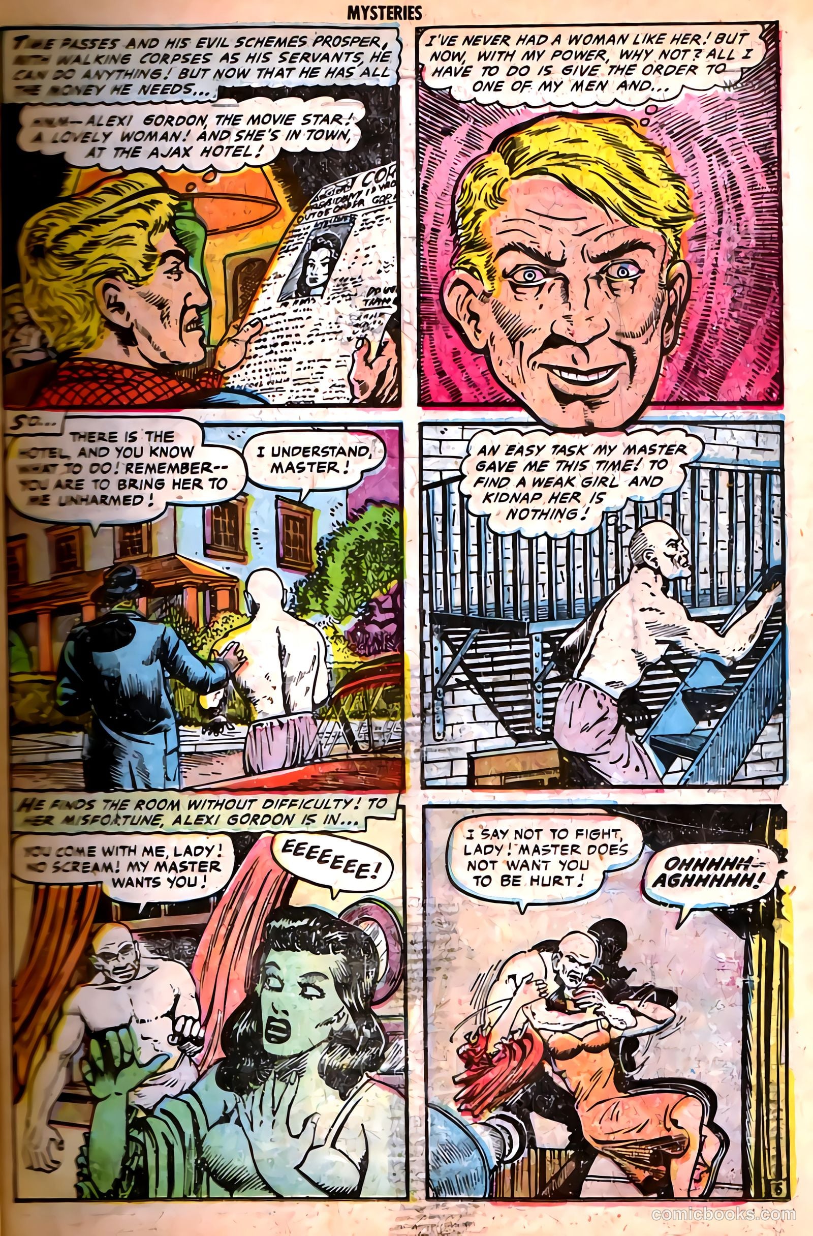 Mysteries Weird and Strange #8 — page 15 of 36