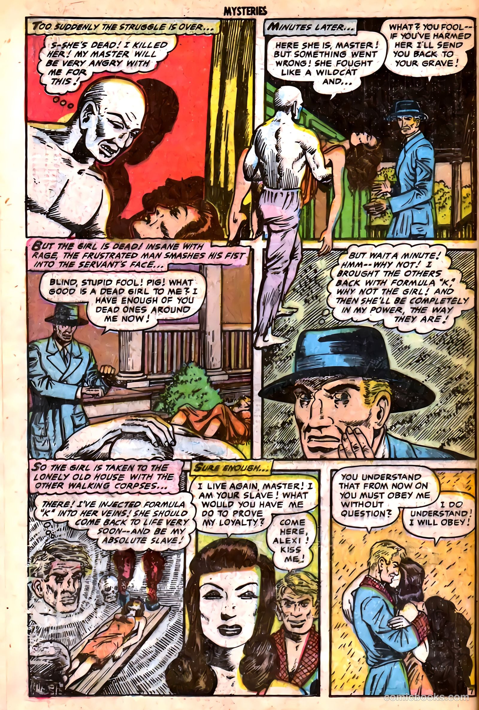 Mysteries Weird and Strange #8 — page 16 of 36