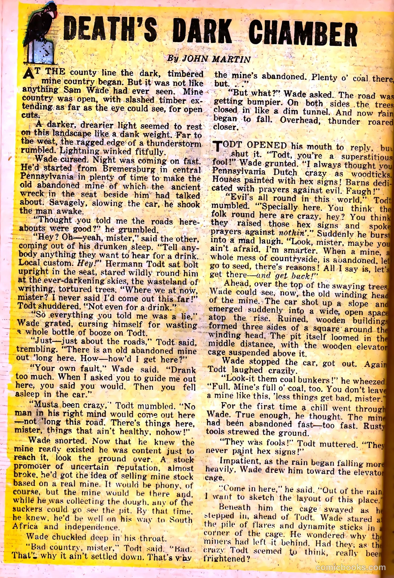 Mysteries Weird and Strange #8 — page 18 of 36