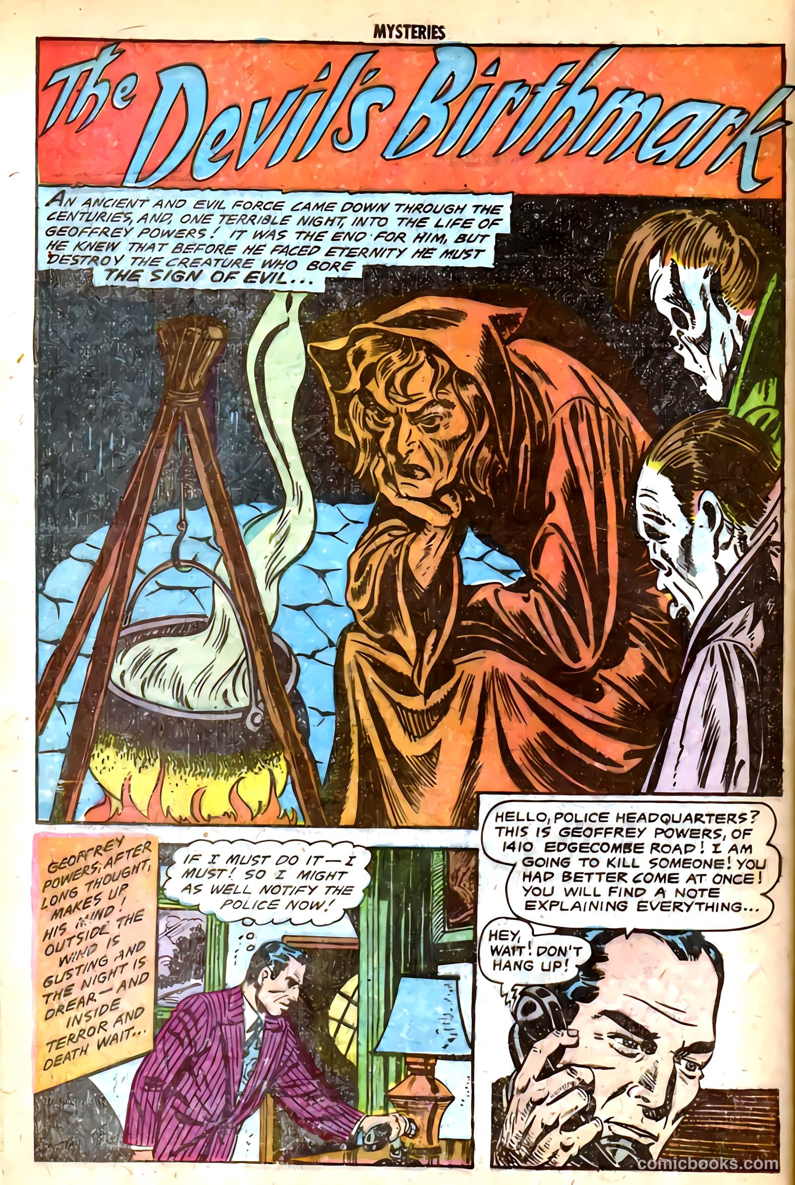 Mysteries Weird and Strange #8 — page 20 of 36