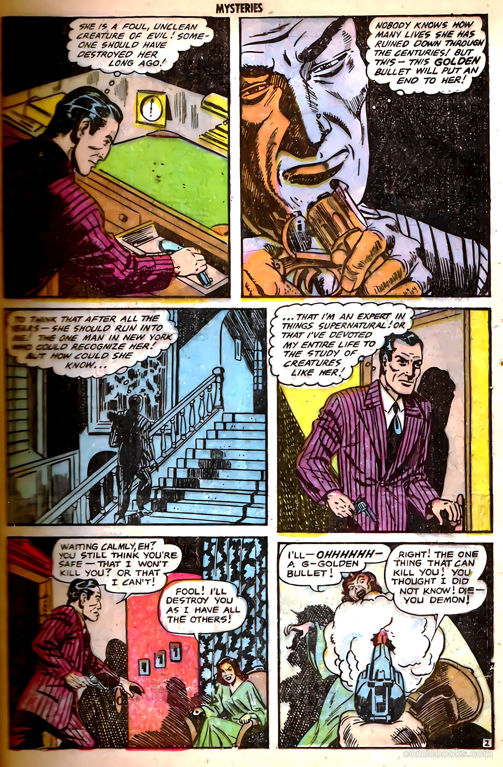 Mysteries Weird and Strange #8 — page 21 of 36