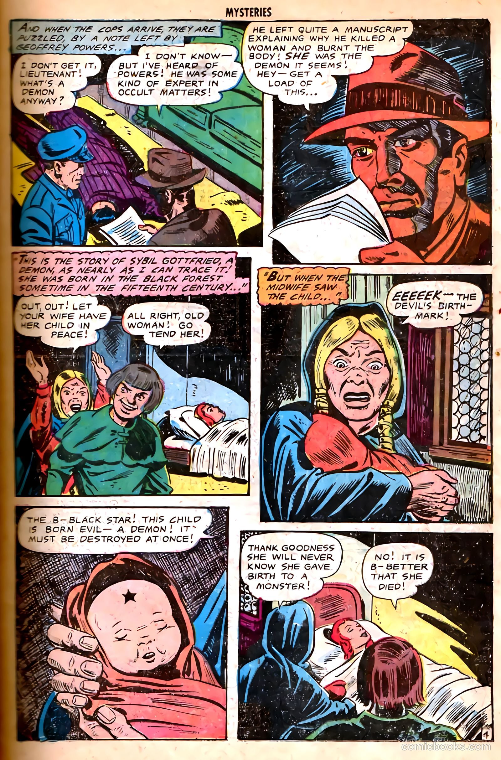 Mysteries Weird and Strange #8 — page 23 of 36