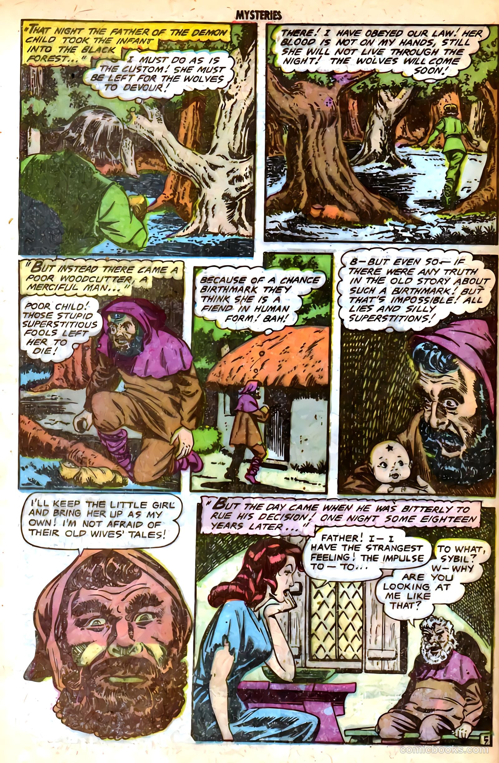 Mysteries Weird and Strange #8 — page 24 of 36