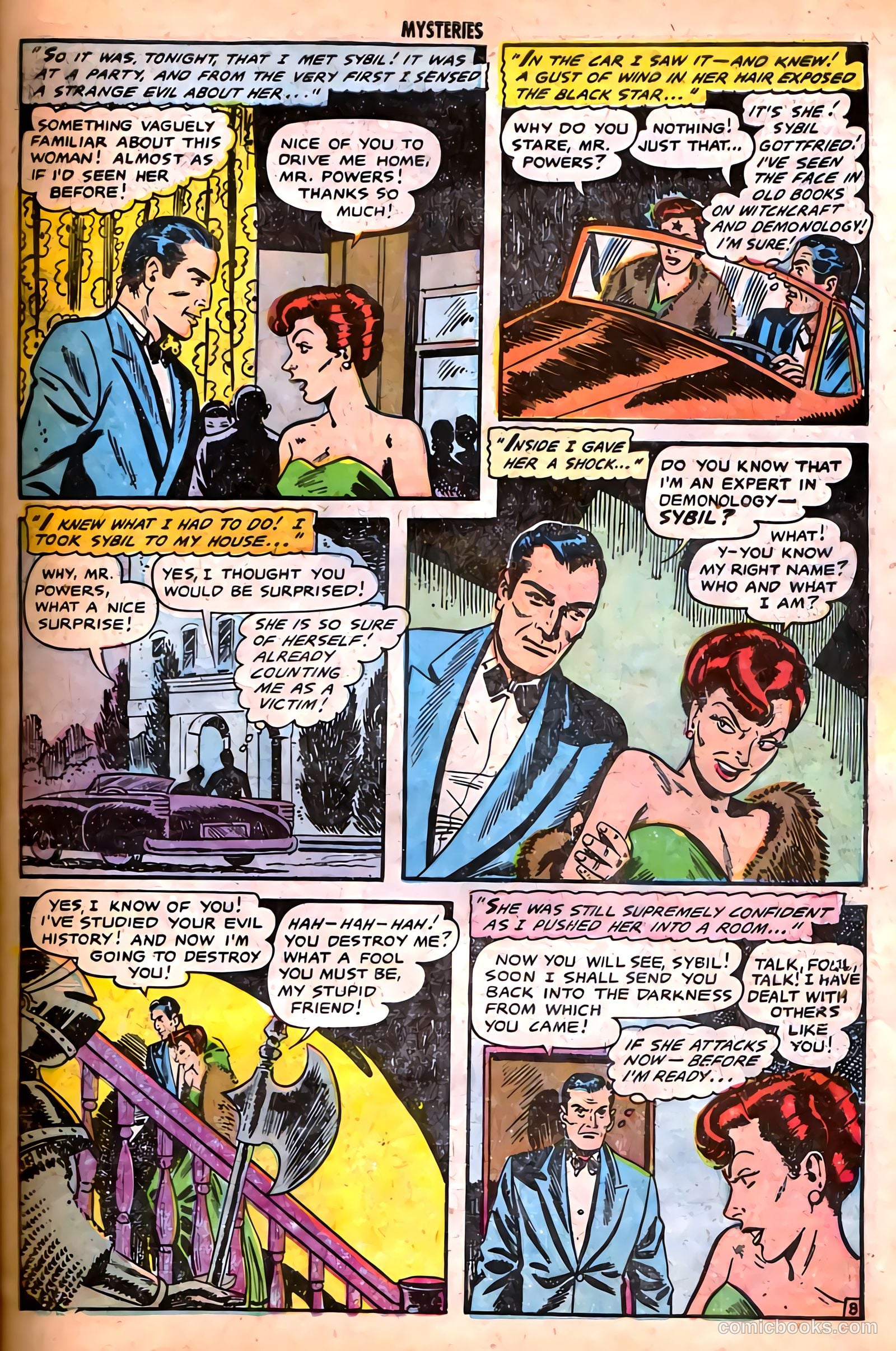 Mysteries Weird and Strange #8 — page 27 of 36