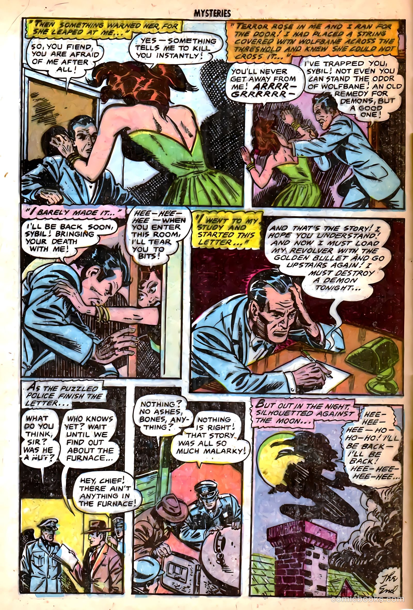 Mysteries Weird and Strange #8 — page 28 of 36