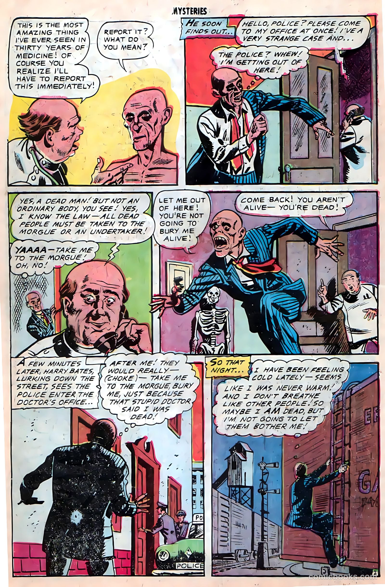 Mysteries Weird and Strange #8 — page 30 of 36