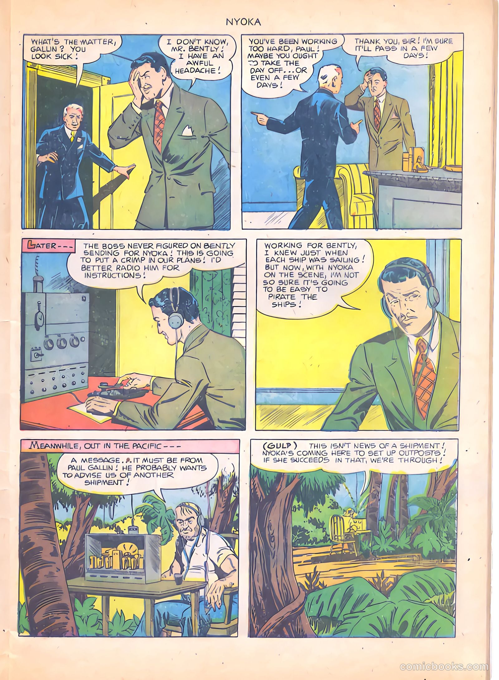 Nyoka the Jungle Girl #62 — page 5 of 36