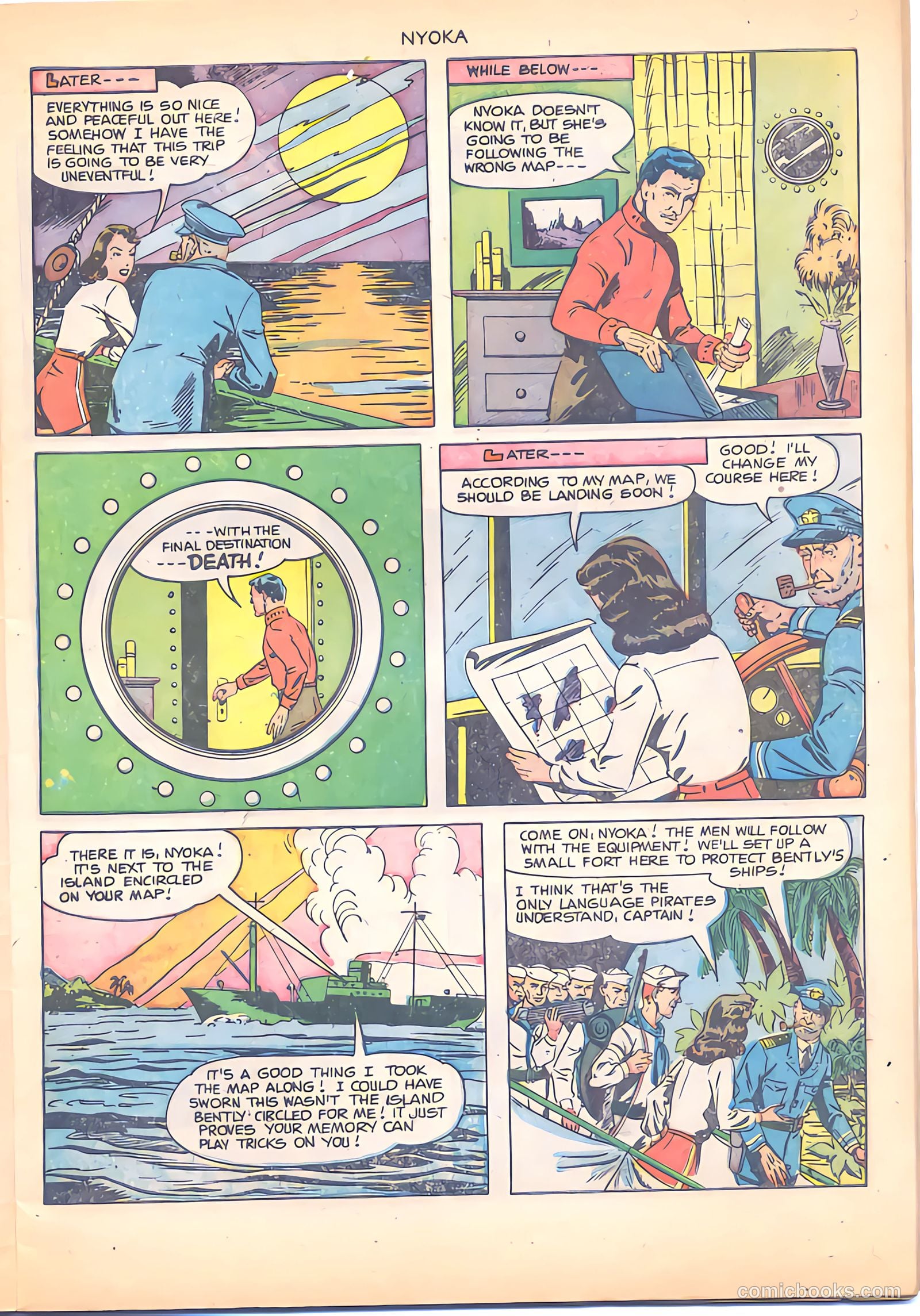 Nyoka the Jungle Girl #62 — page 7 of 36