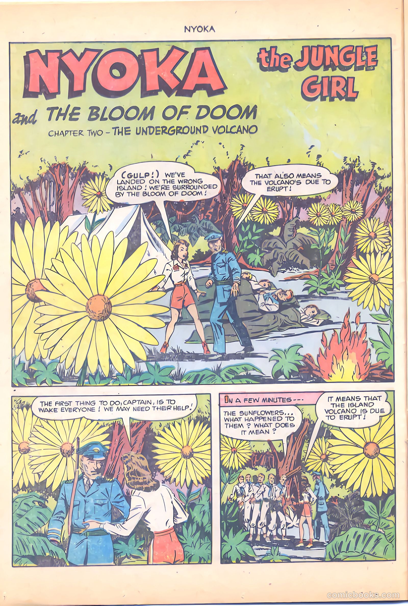 Nyoka the Jungle Girl #62 — page 14 of 36
