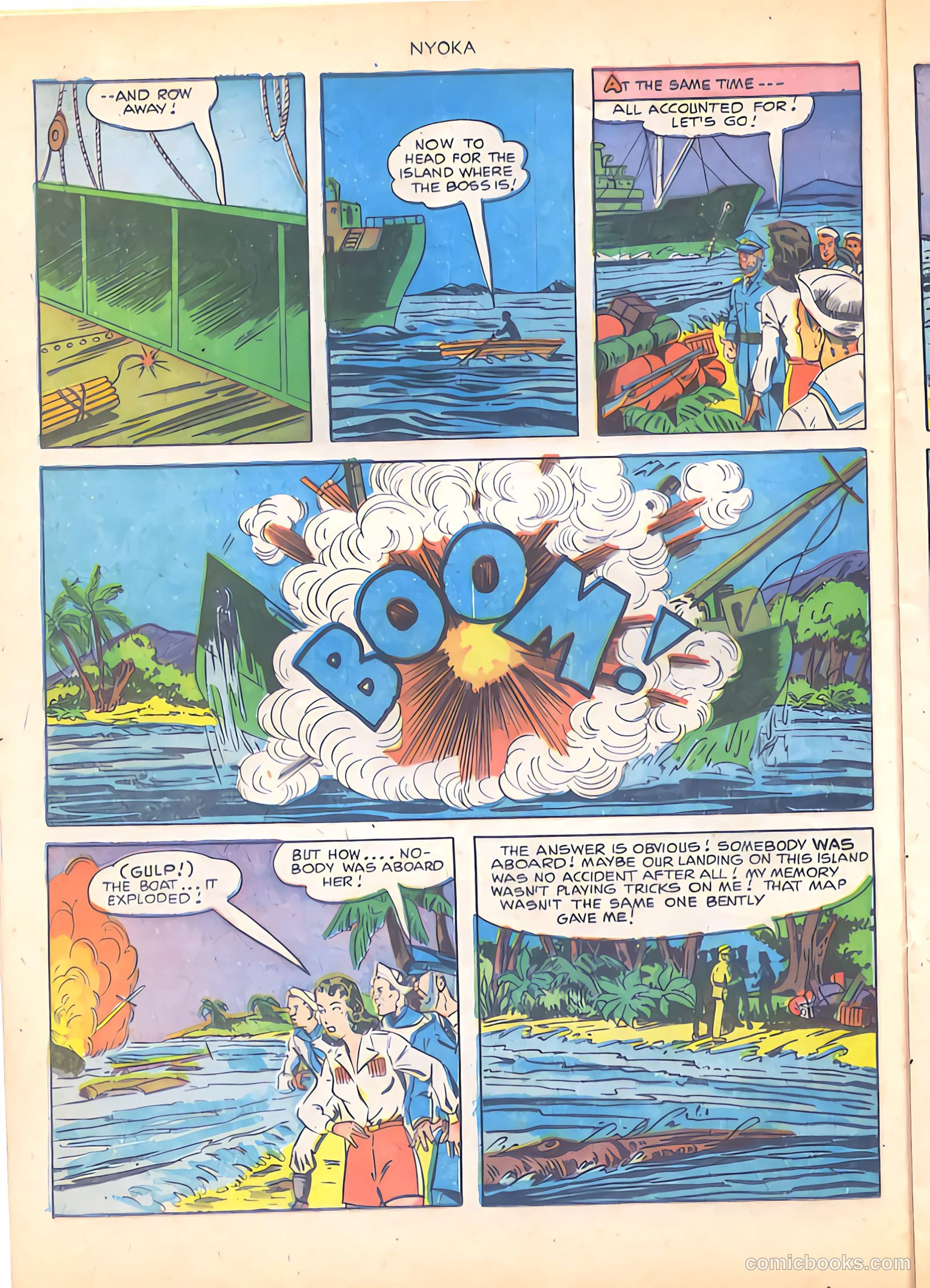 Nyoka the Jungle Girl #62 — page 16 of 36