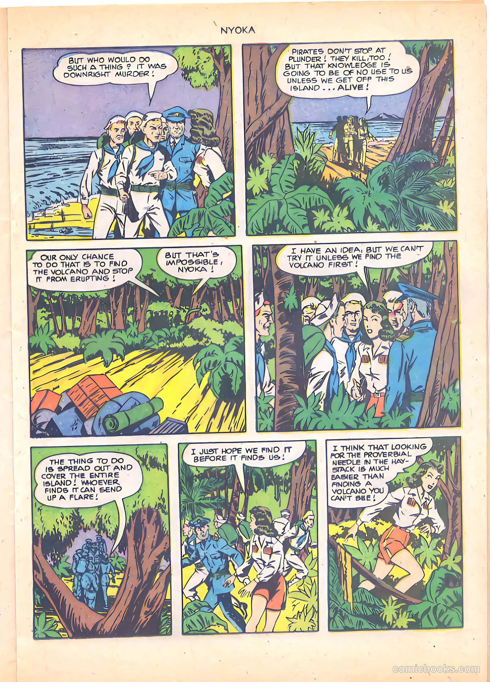 Nyoka the Jungle Girl #62 — page 17 of 36