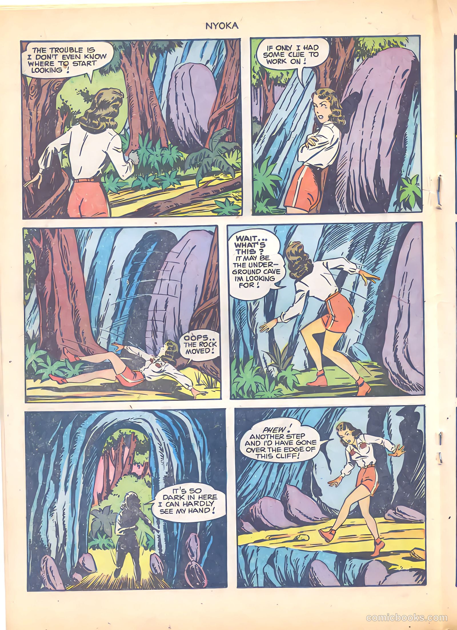 Nyoka the Jungle Girl #62 — page 18 of 36