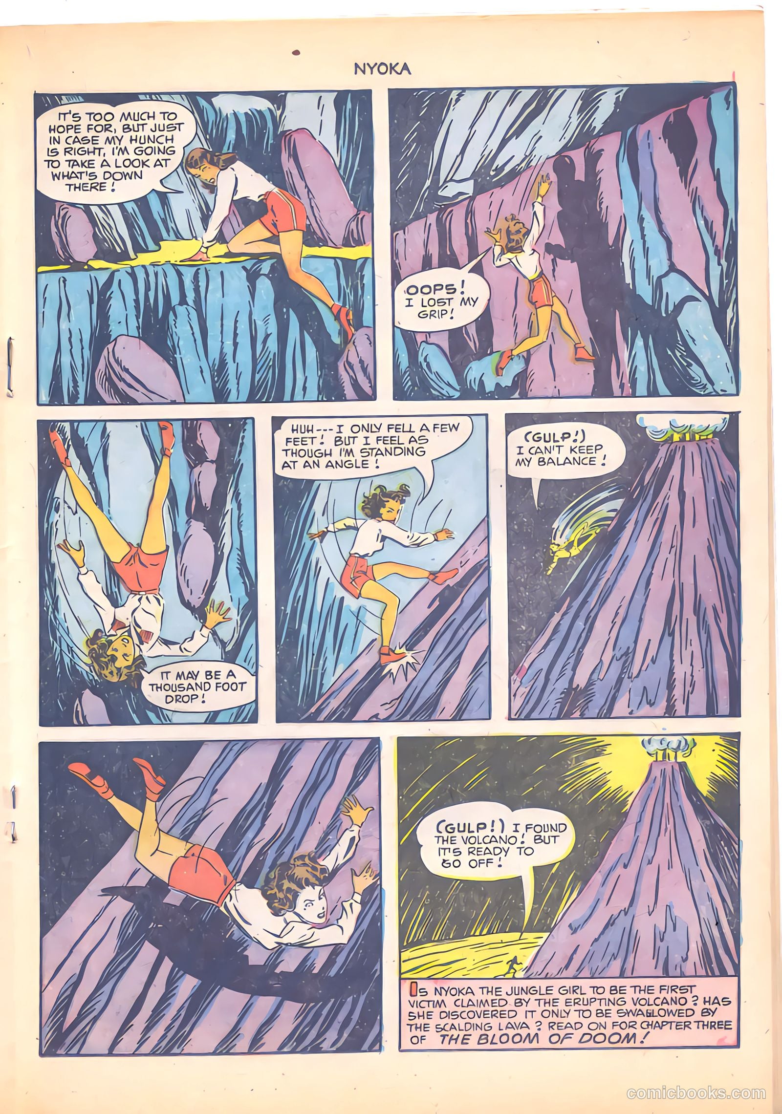 Nyoka the Jungle Girl #62 — page 19 of 36