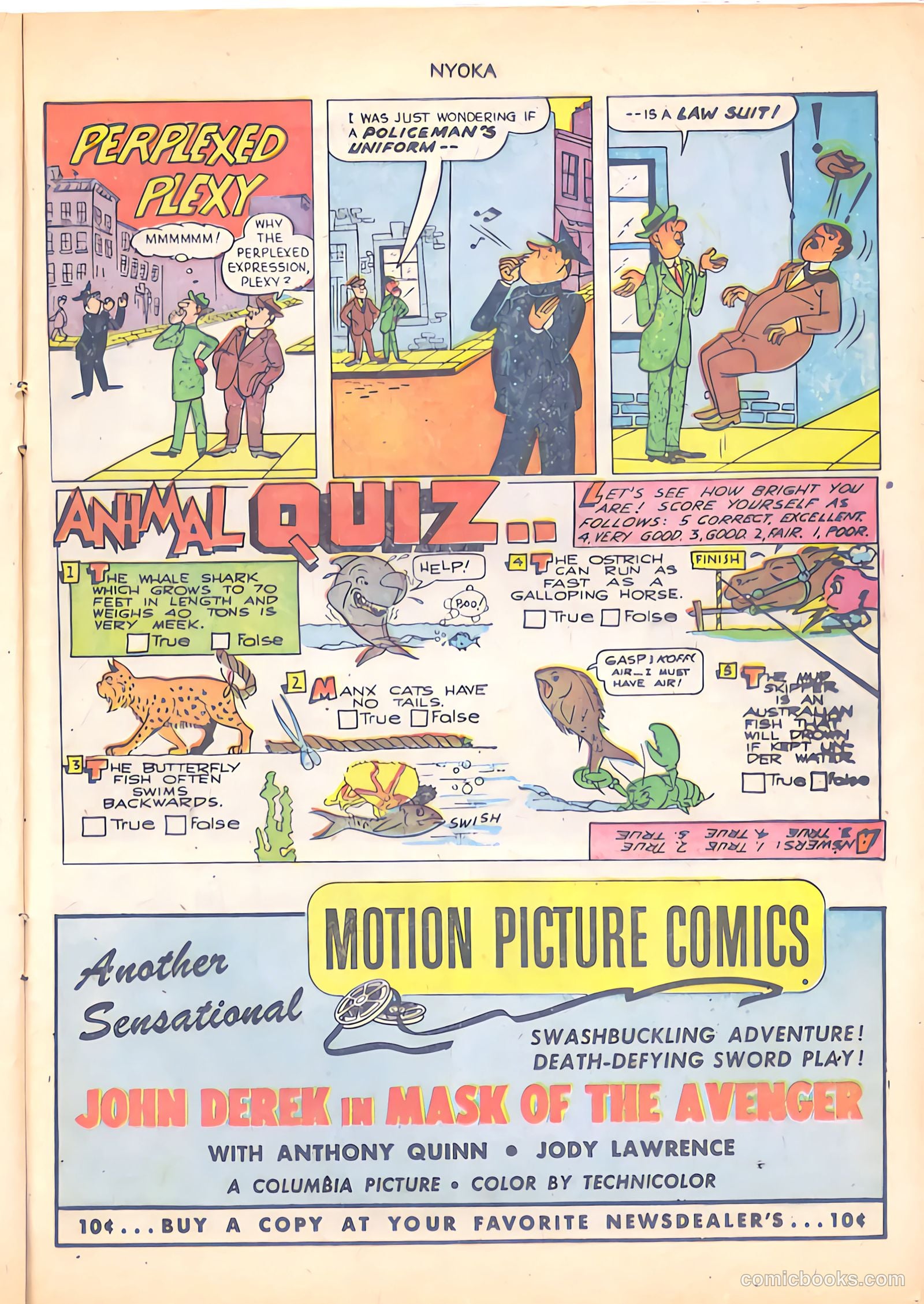 Nyoka the Jungle Girl #62 — page 23 of 36
