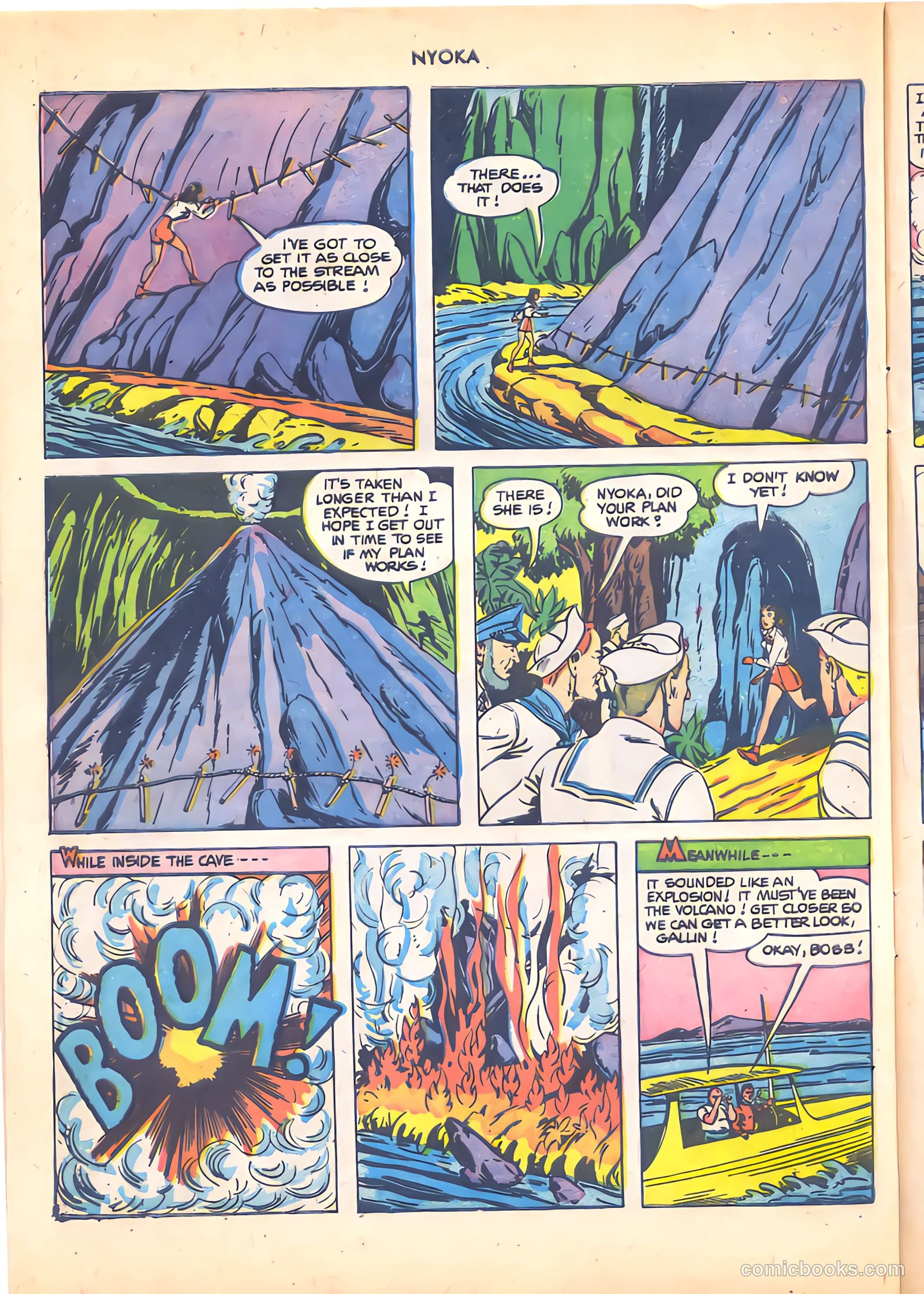 Nyoka the Jungle Girl #62 — page 28 of 36