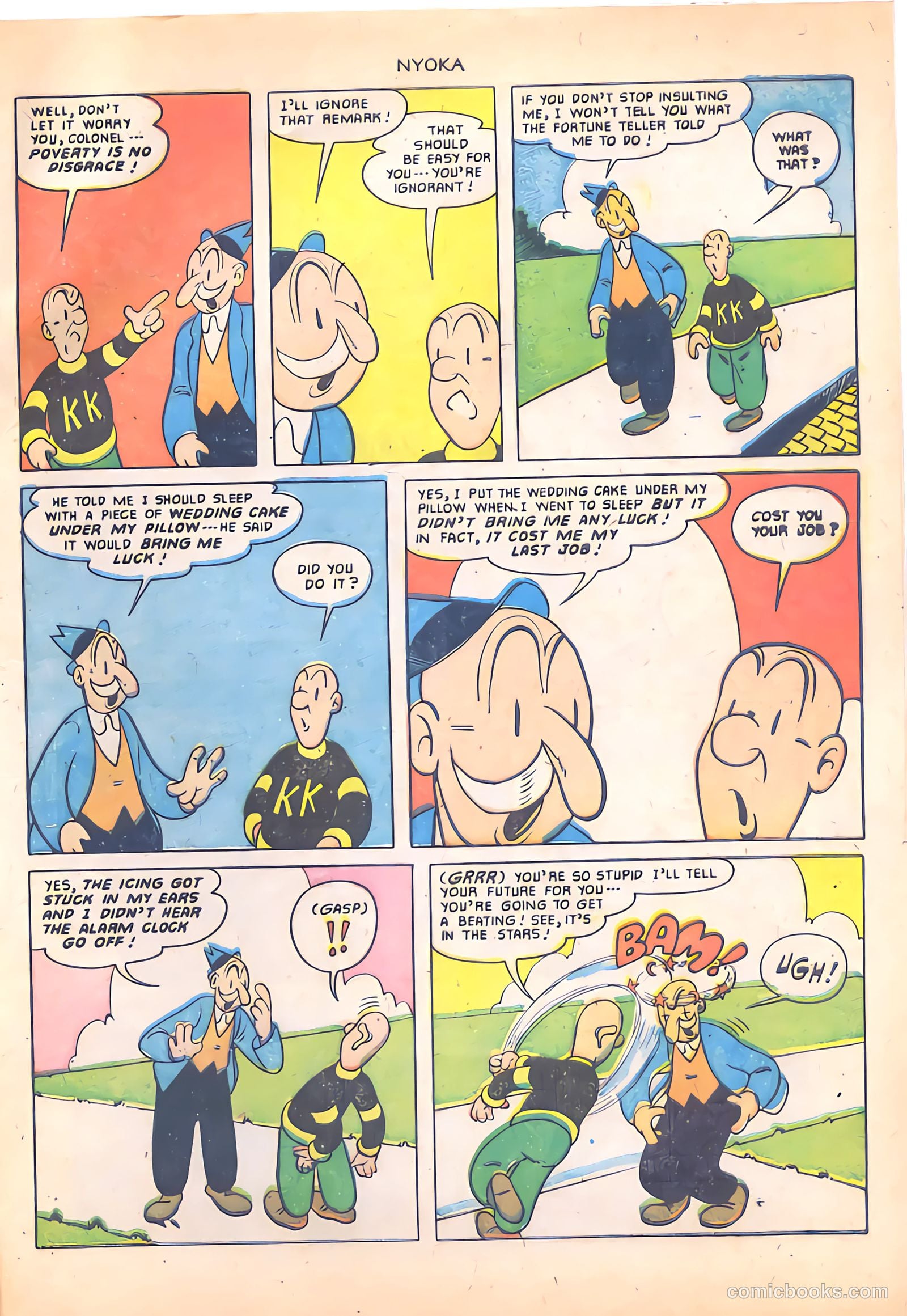 Nyoka the Jungle Girl #62 — page 33 of 36