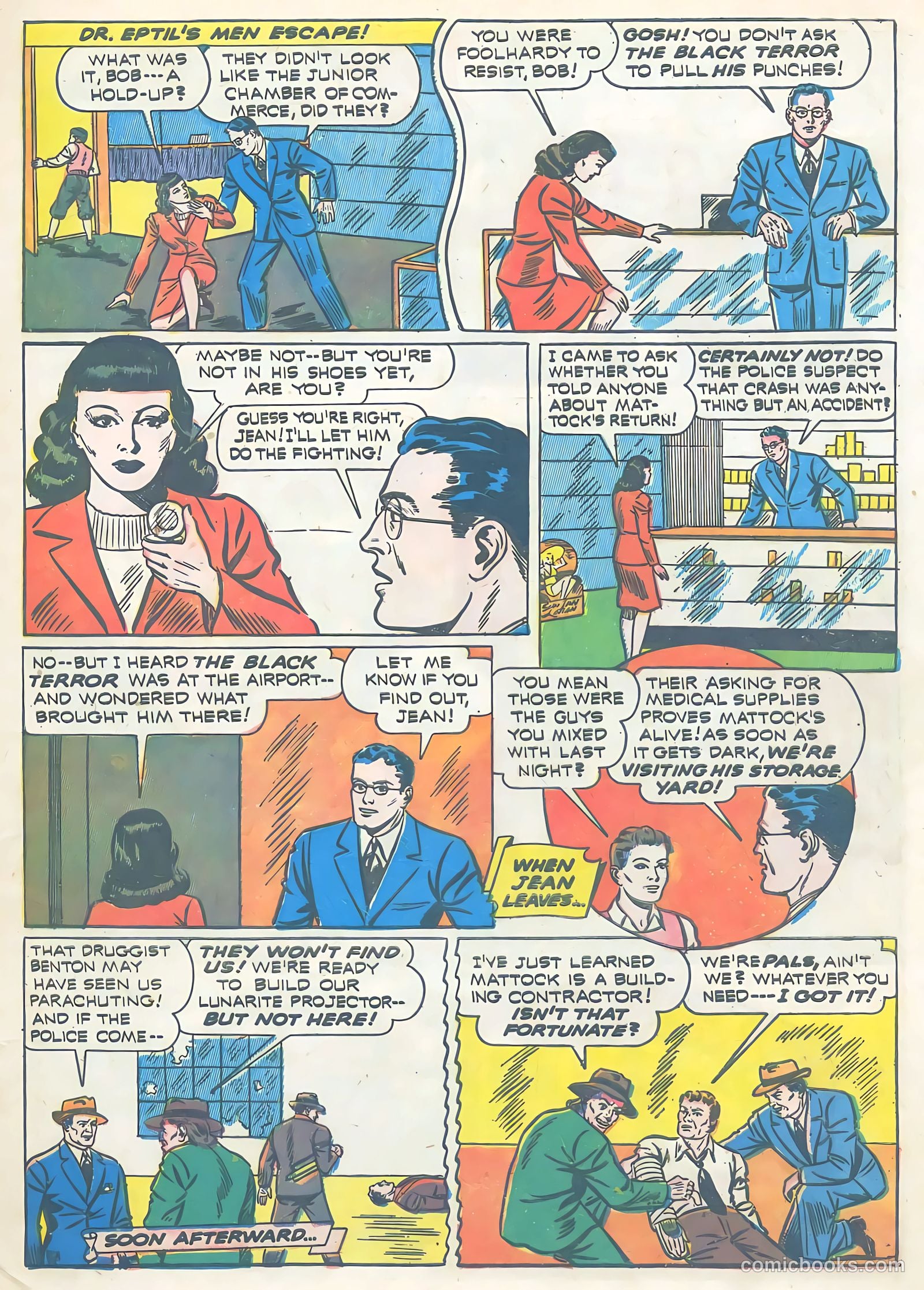 Exciting Comics #20 — page 10 of 67