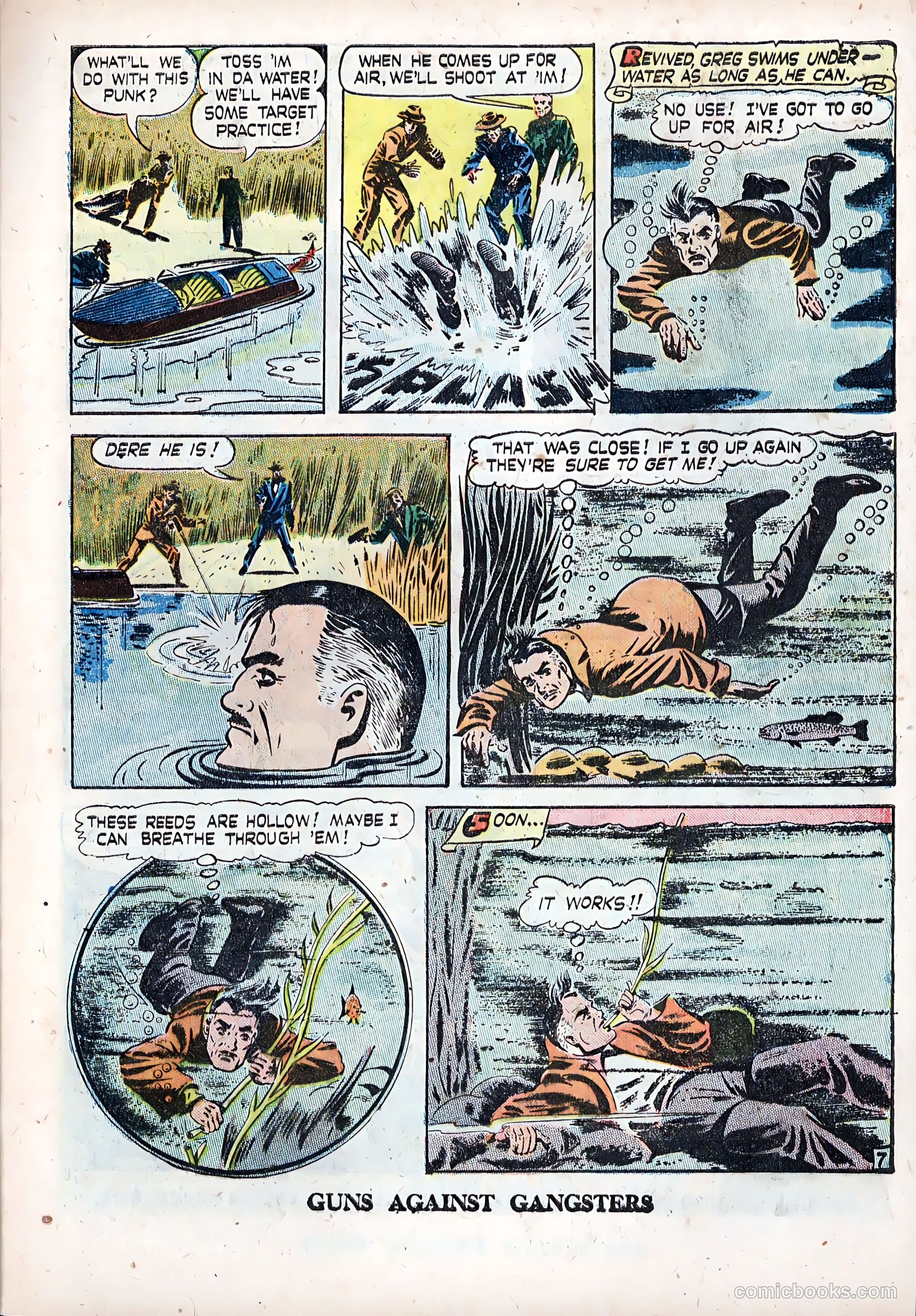 Guns Against Gangsters #5 — page 9 of 36