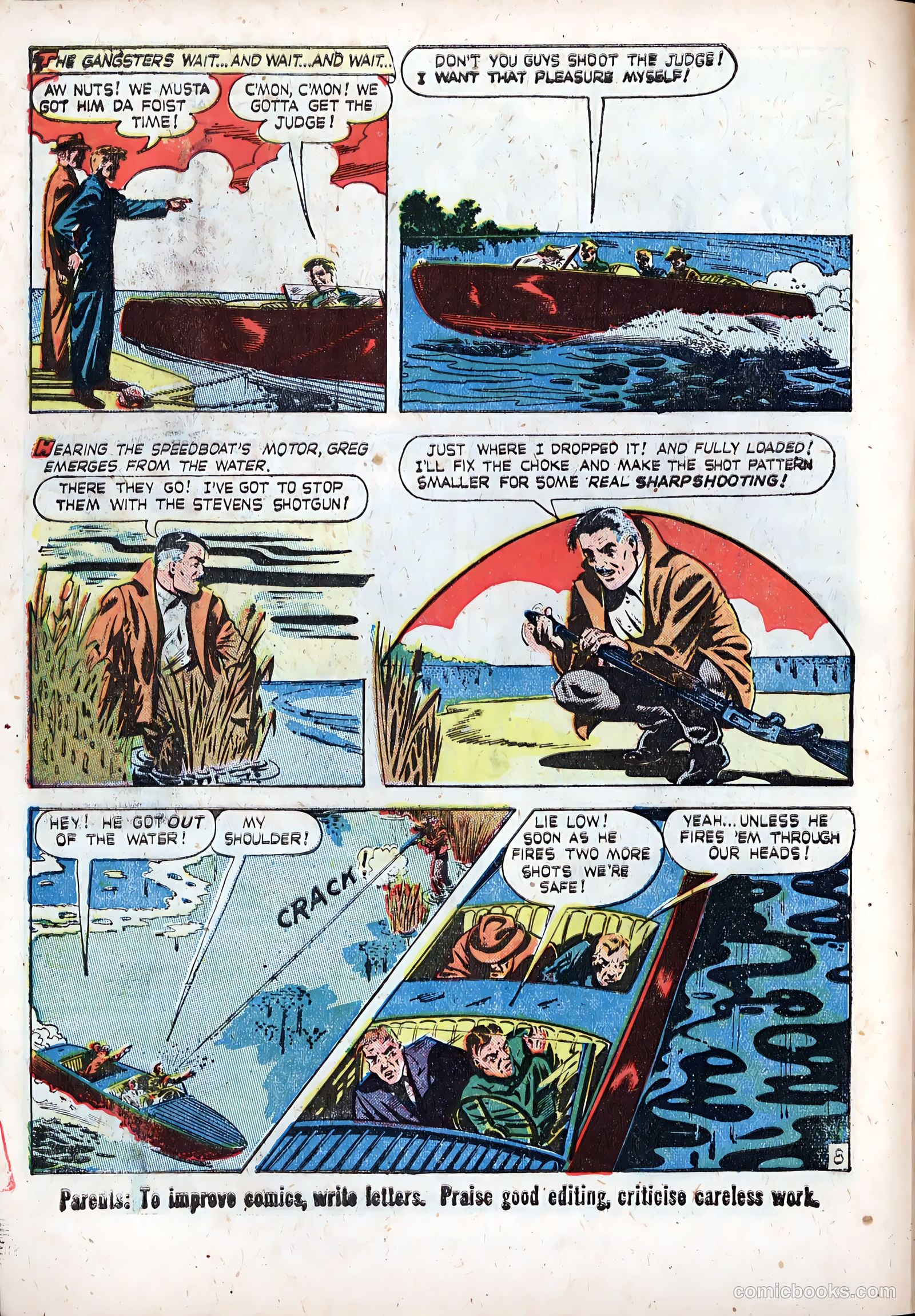Guns Against Gangsters #5 — page 10 of 36