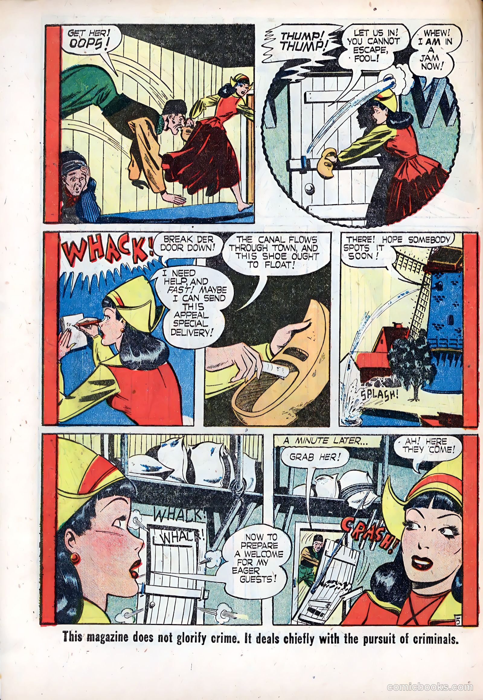 Guns Against Gangsters #5 — page 32 of 36
